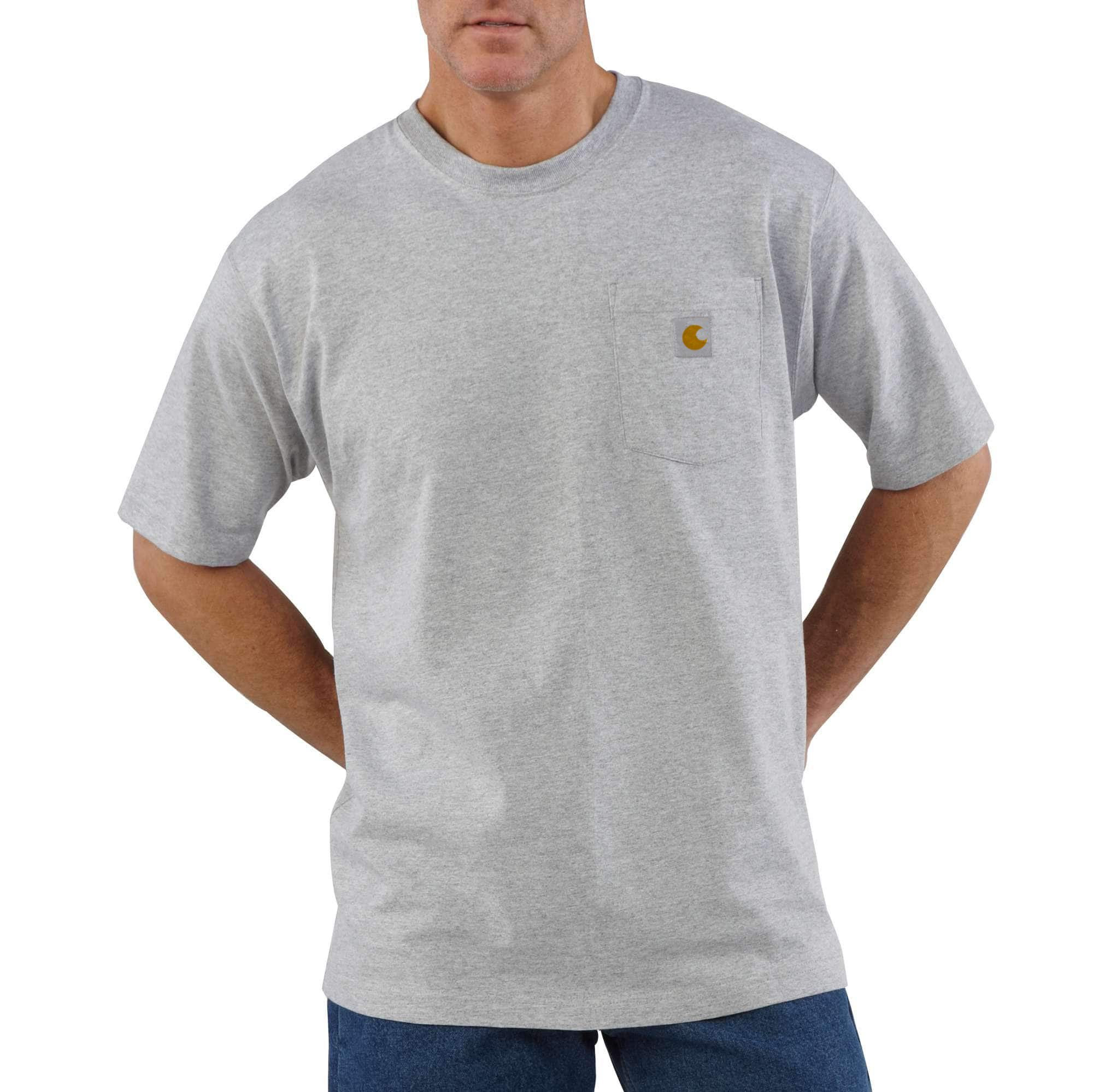 Loose Fit Heavyweight Short-Sleeve Pocket T-Shirt