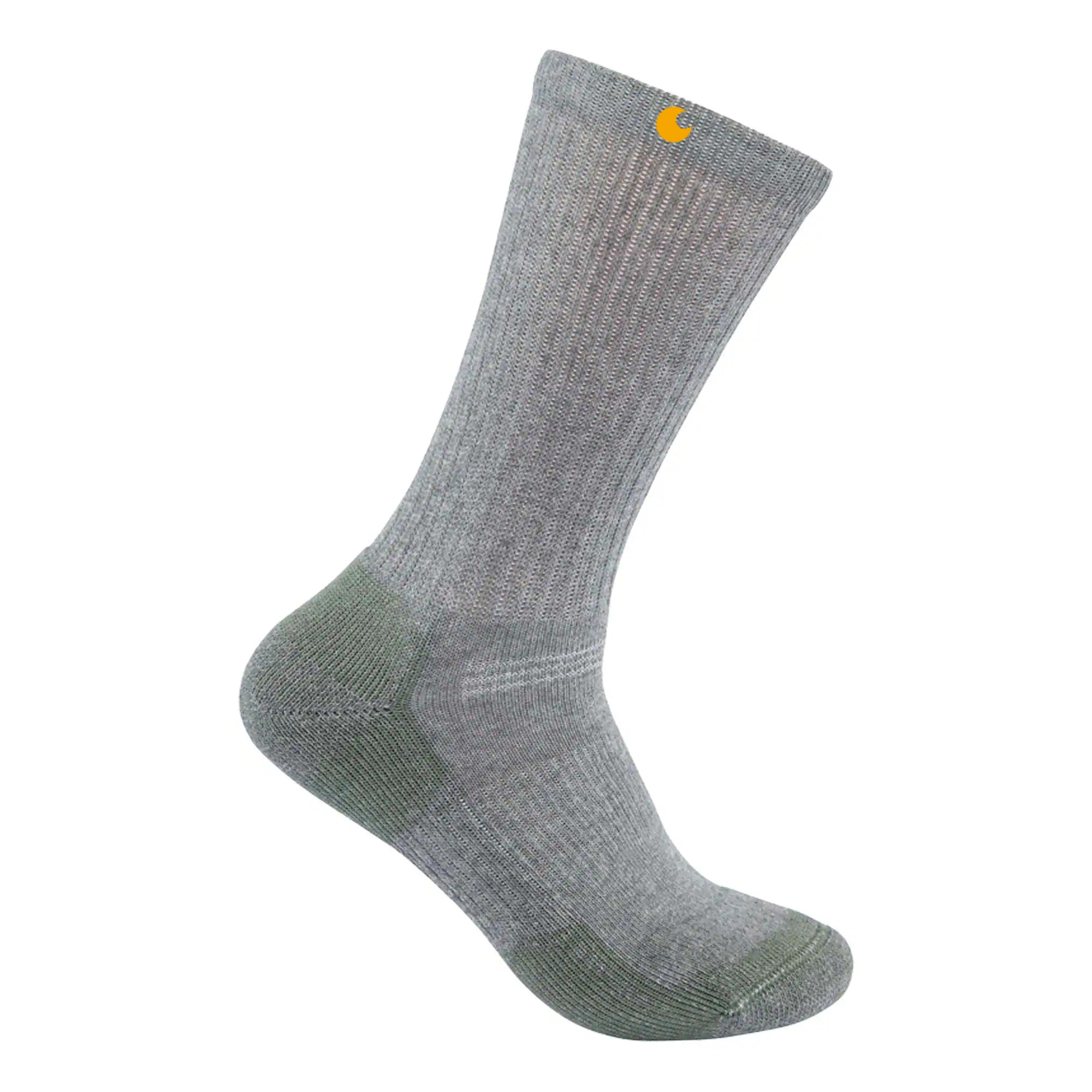 Women's Midweight Cotton Blend Crew Sock 3 Pack