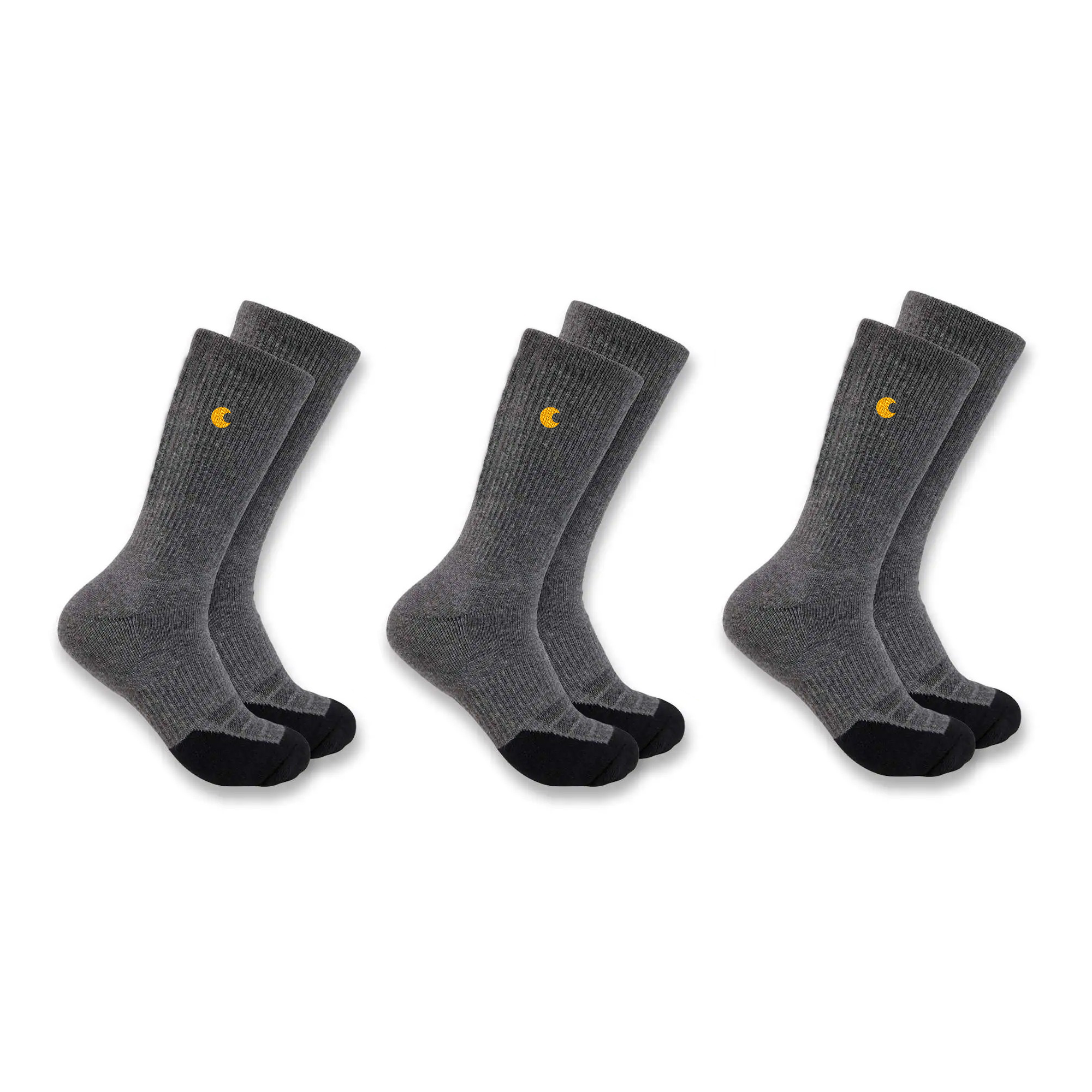 Force Midweight Logo Crew Sock 3-Pack