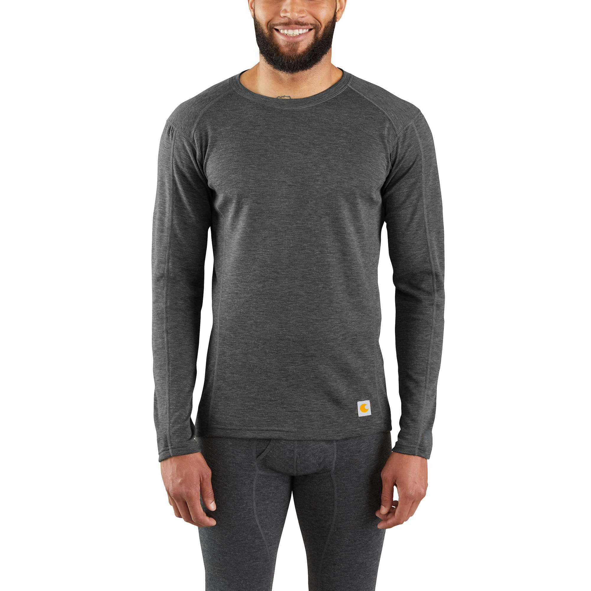 Men's Base Layer Thermal Shirt - Force - Midweight - Poly-Wool
