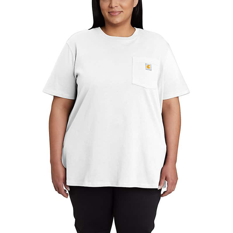Women's Loose Fit Heavyweight Short-Sleeve Pocket T-Shirt