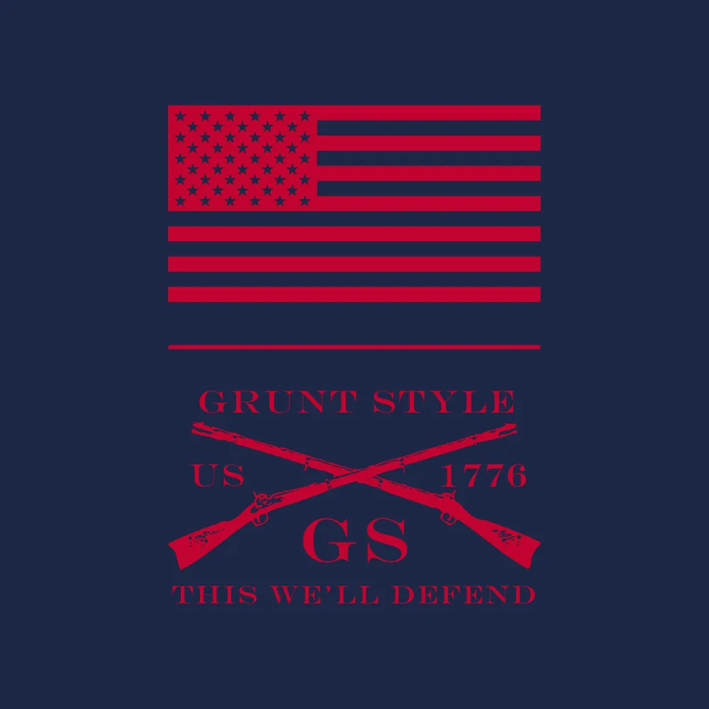 RED Friday Hoodie - Navy