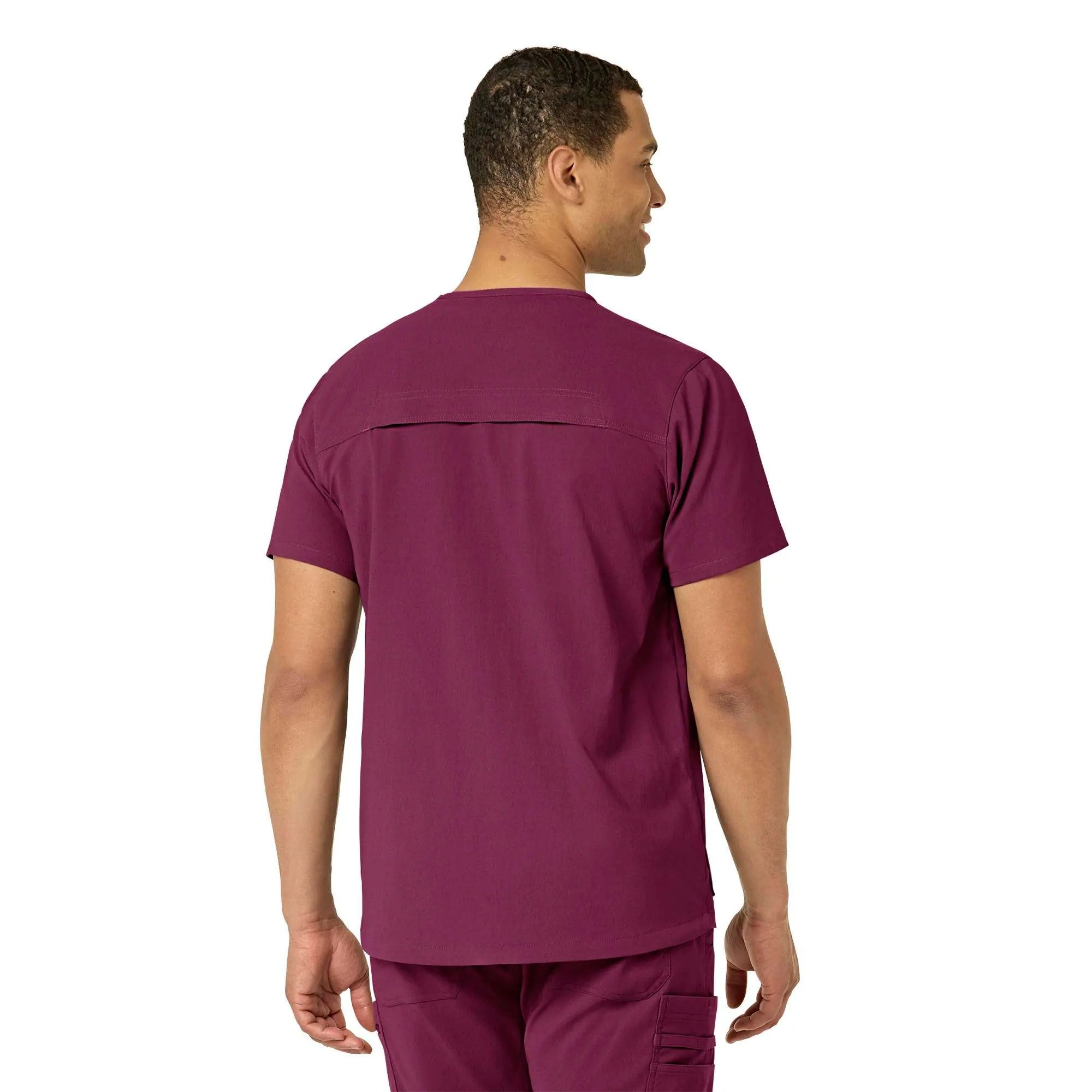Rugged Flex Peak 5-Pocket V-Neck Scrub Top
