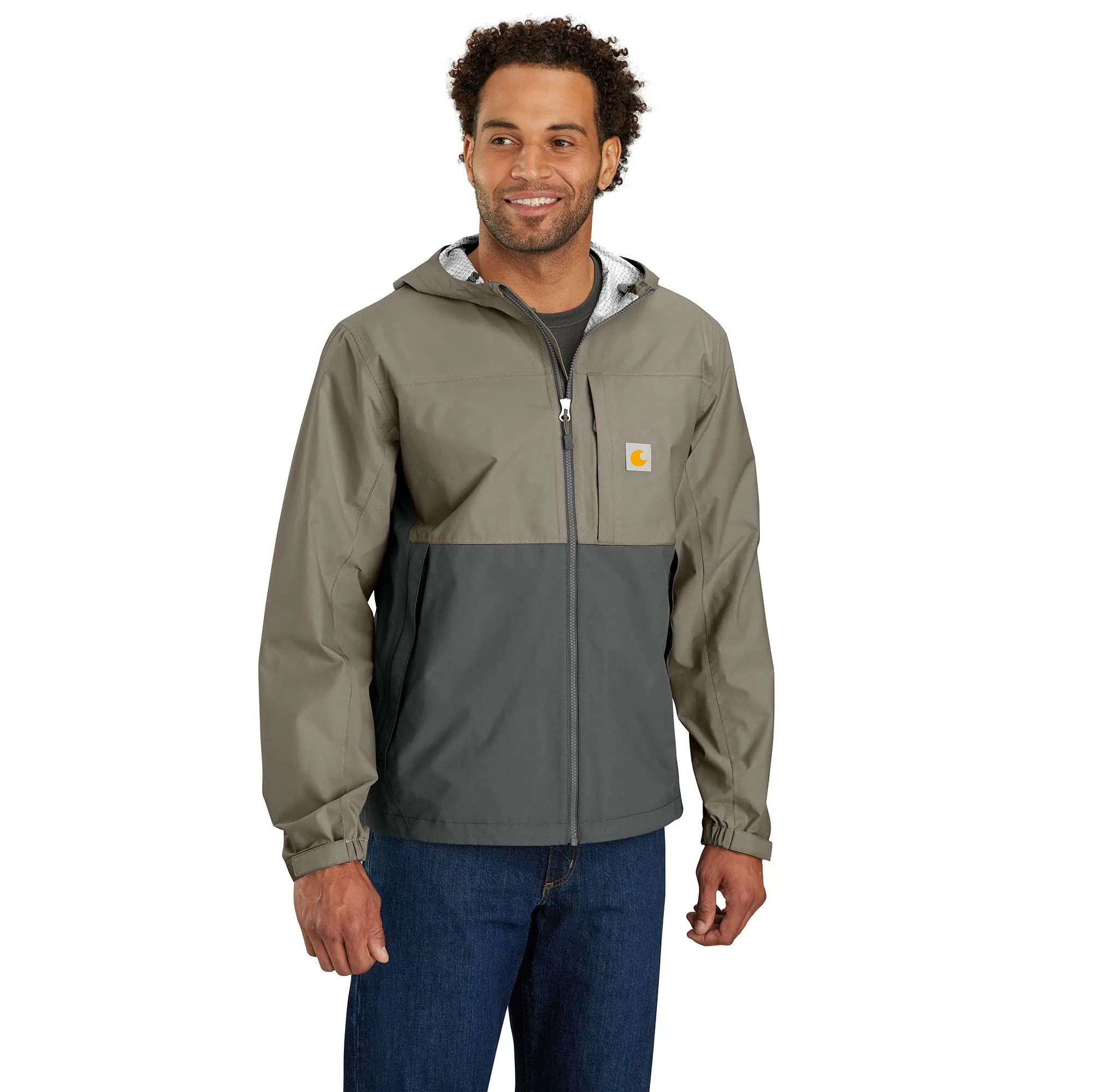 Men's Storm Defender Waterproof Jacket - Relaxed Fit - Lightweight Packable