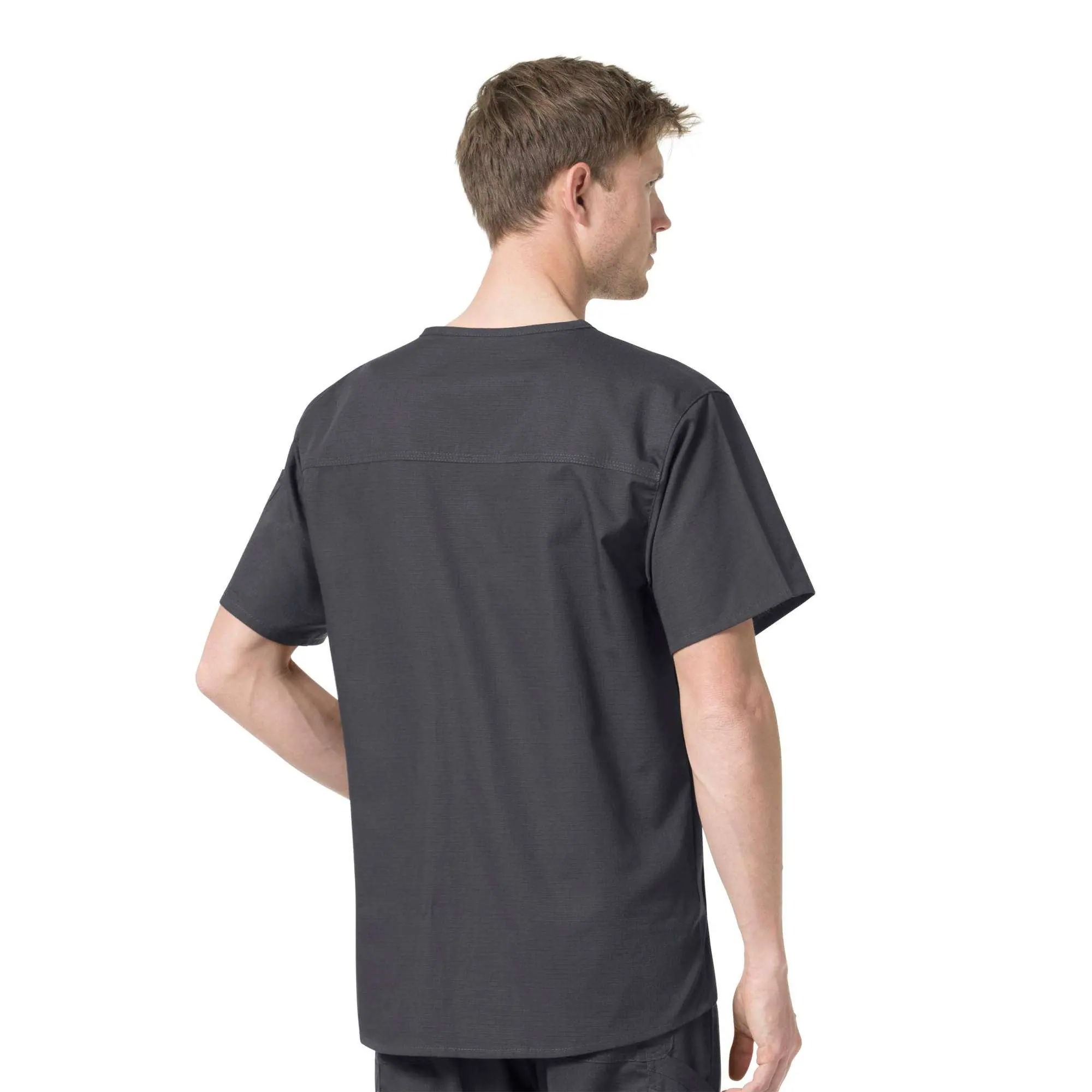 Rugged Flex Ripstop Chest Pocket Scrub Top