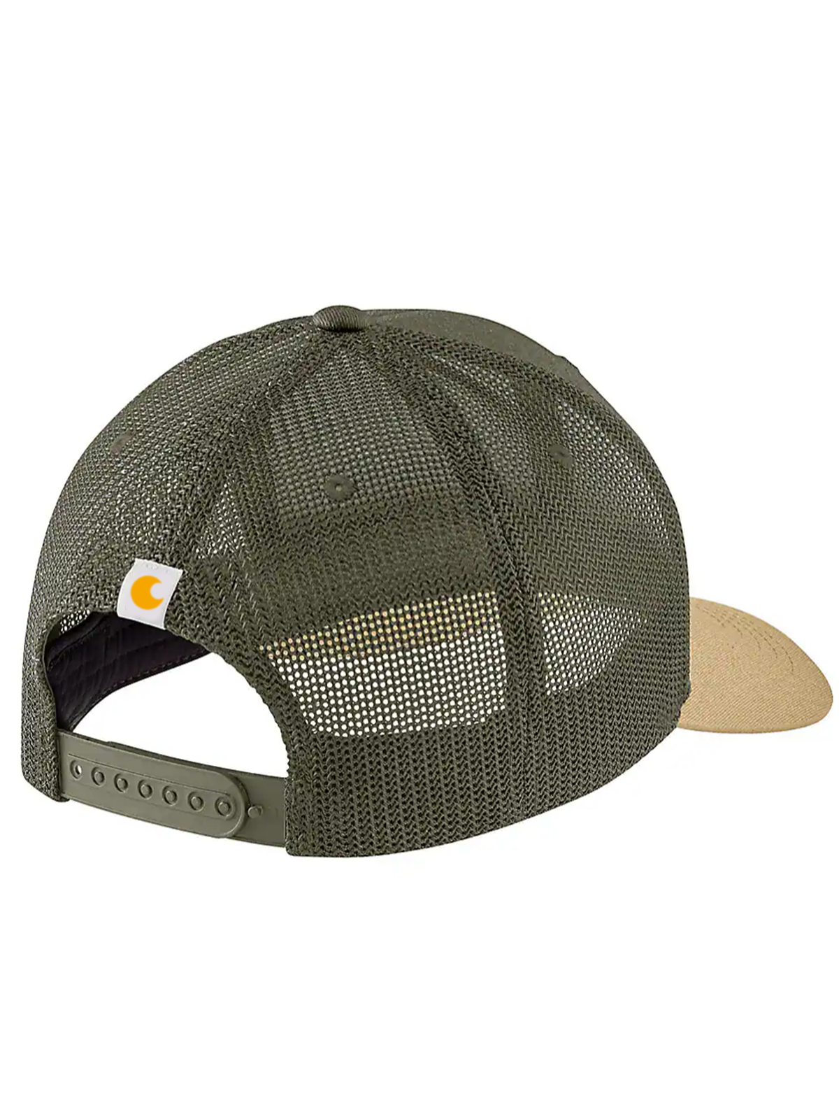 Canvas Mesh-Back Dog Patch Cap