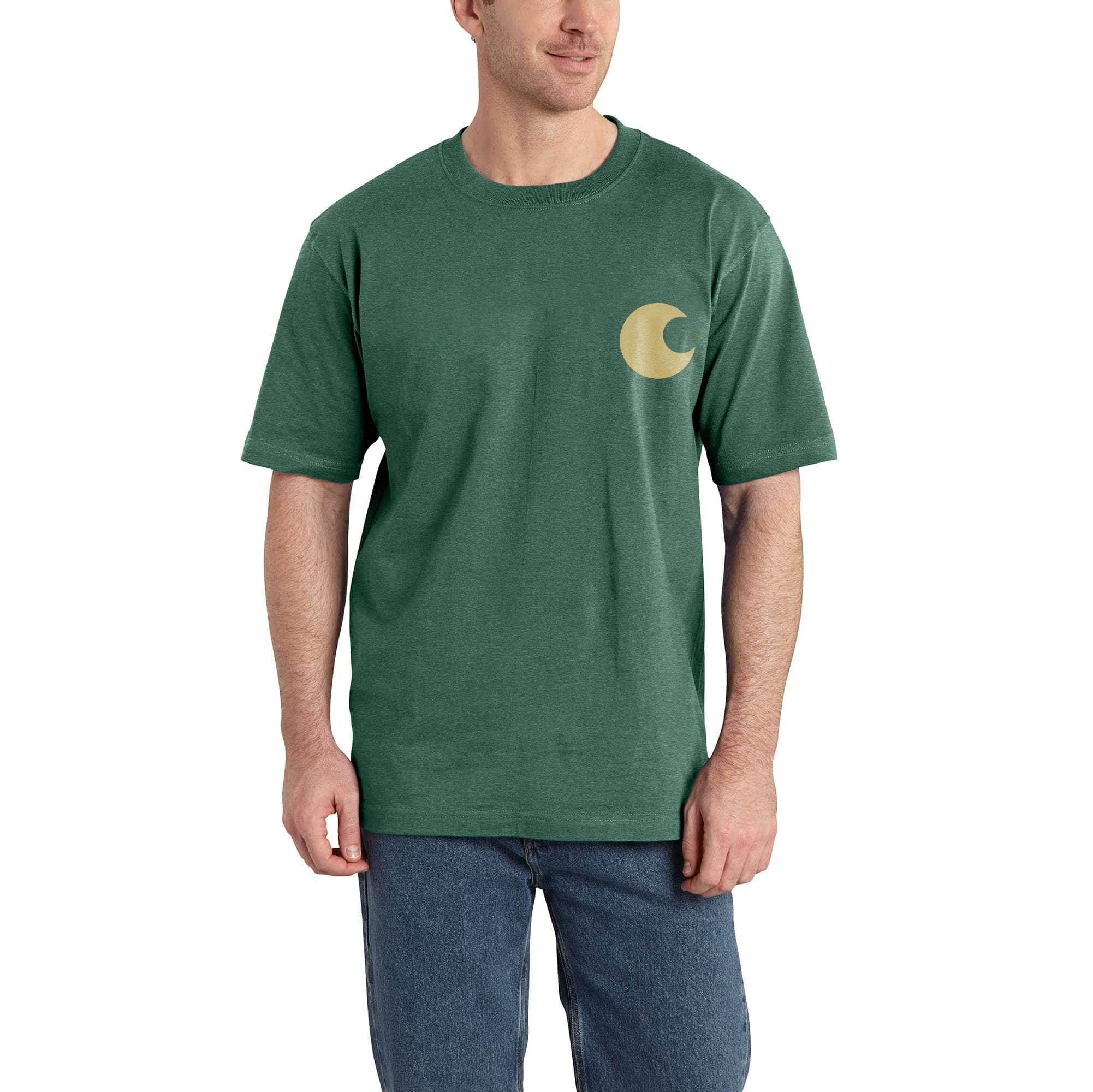 Loose Fit Heavyweight Short-Sleeve Logo Graphic T-Shirt