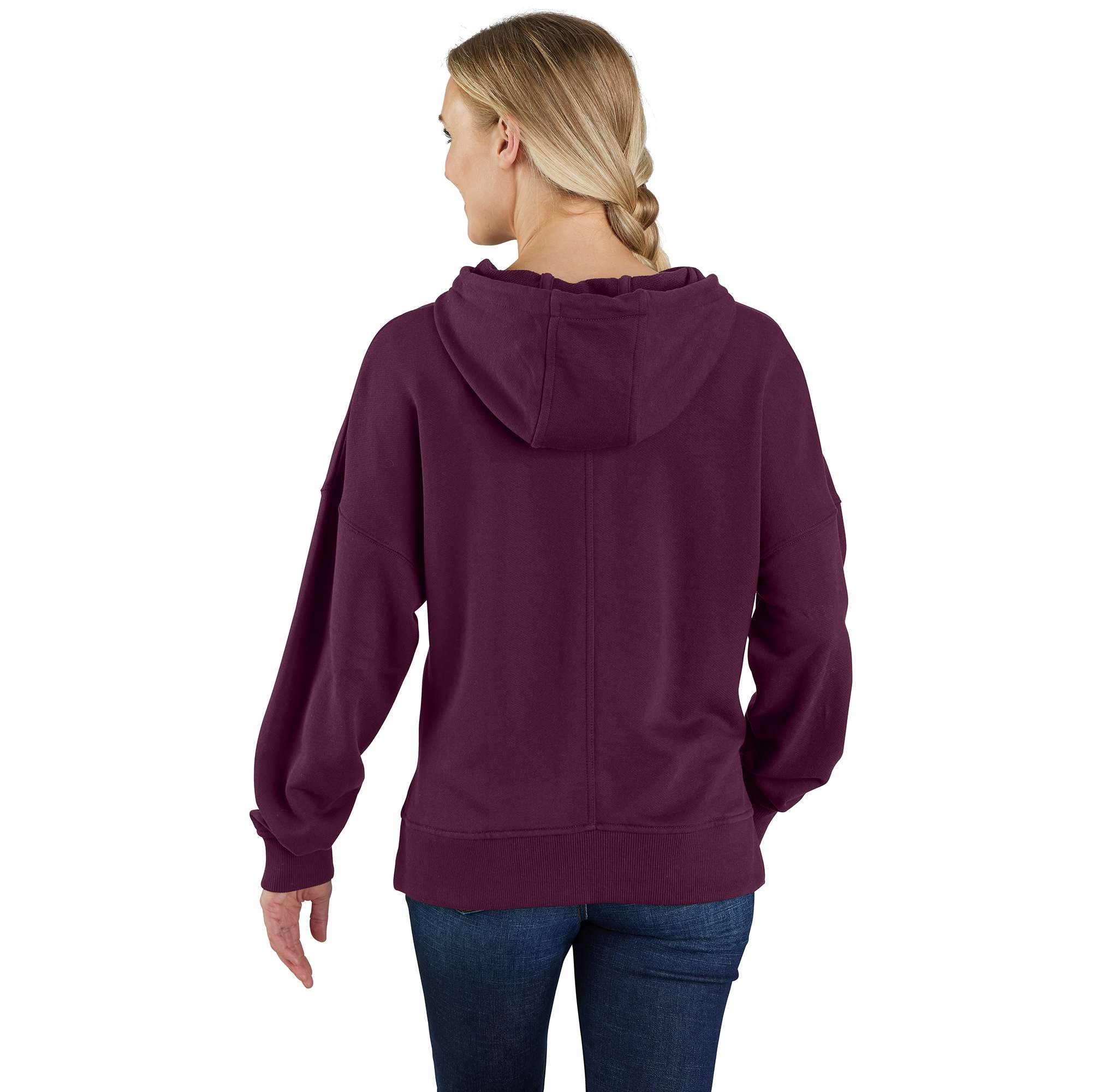 Women's TENCEL Fiber Series Loose Fit Graphic Hooded Sweatshirt