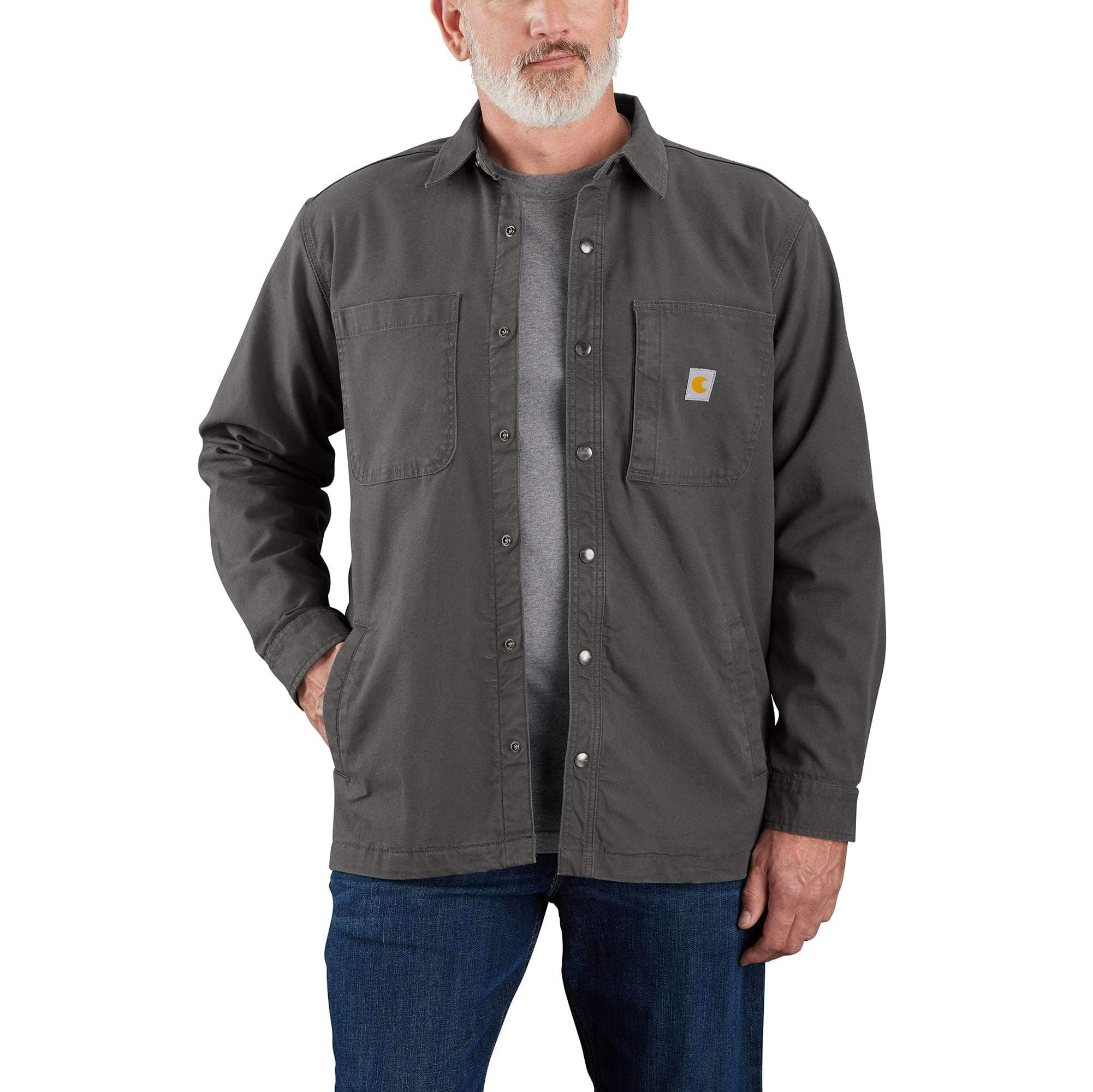 Flame-Resistant Rugged Flex Canvas Shirt Jac