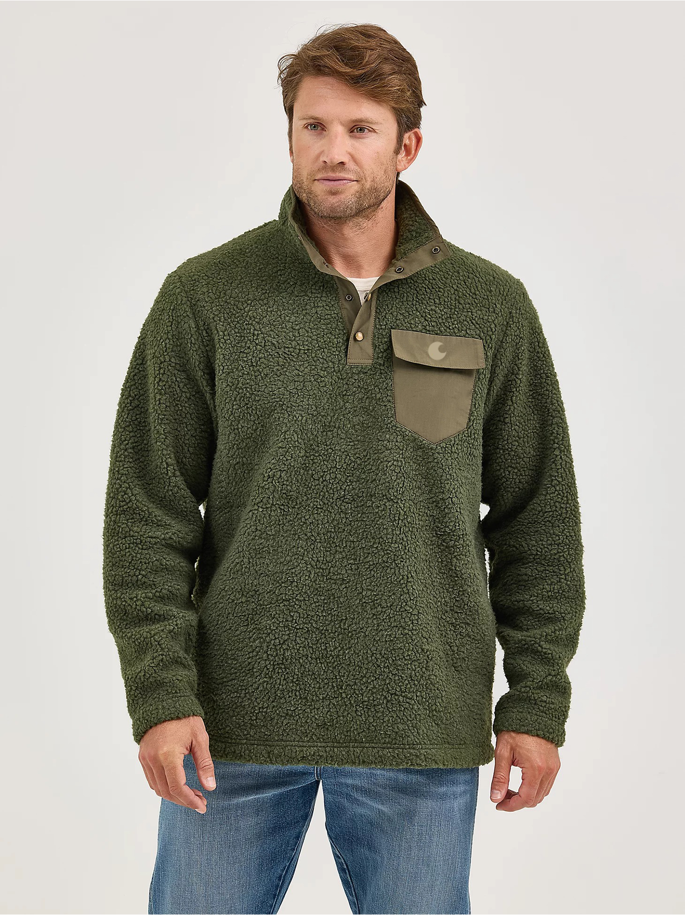 Men's Quarter Snap Sherpa Pullover
