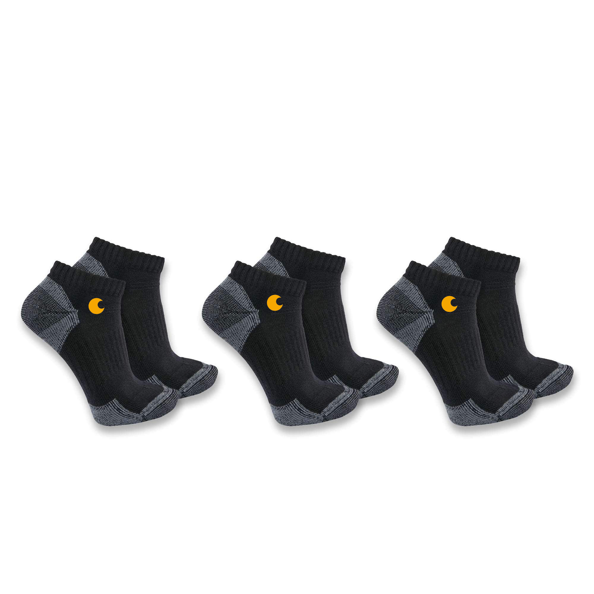 Midweight Cotton Blend Low Cut Sock 3-Pack