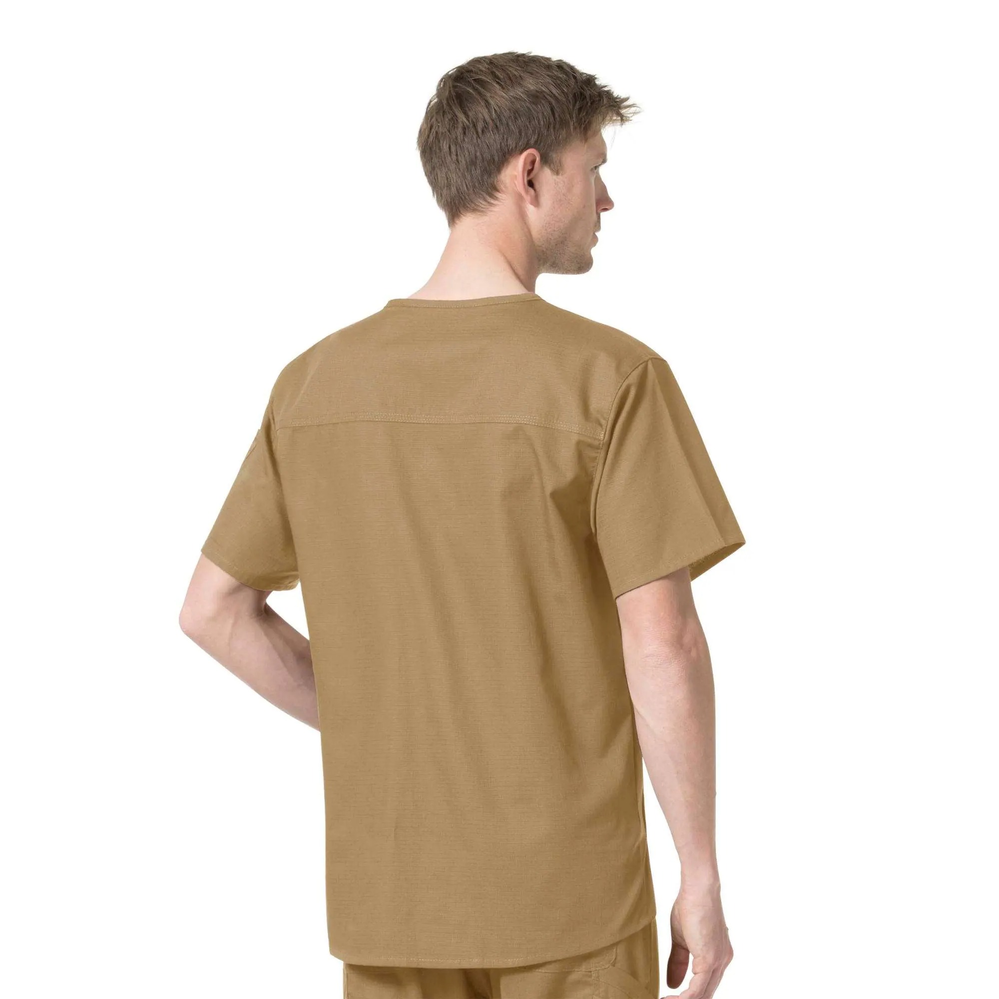 Rugged Flex Ripstop Chest Pocket Scrub Top