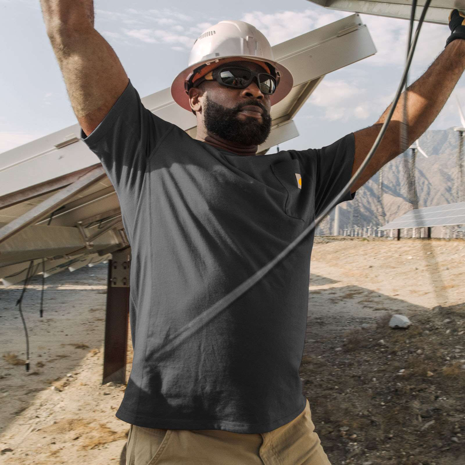 Force Relaxed Fit Short-Sleeve Pocket T-Shirt