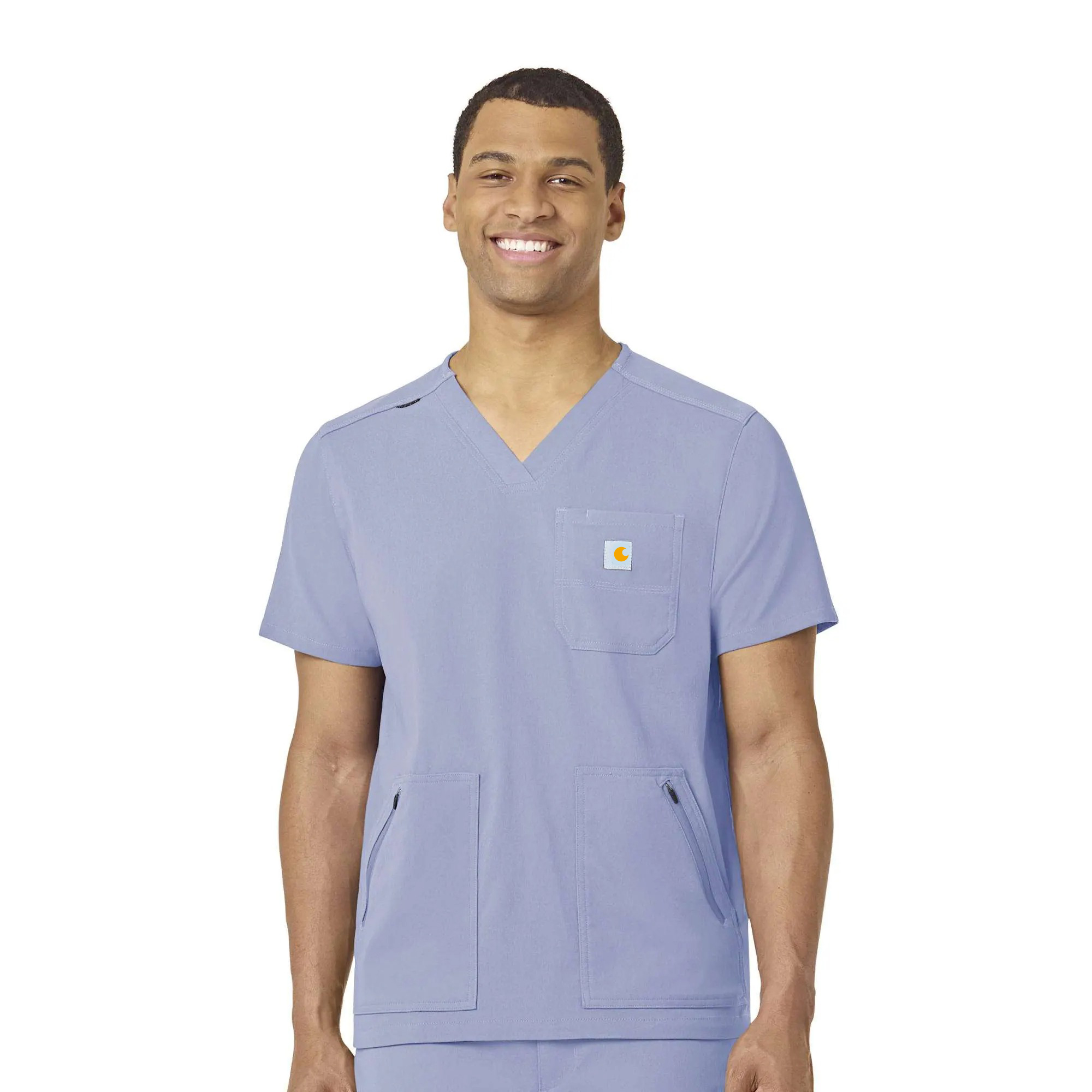 Rugged Flex Peak 5-Pocket V-Neck Scrub Top