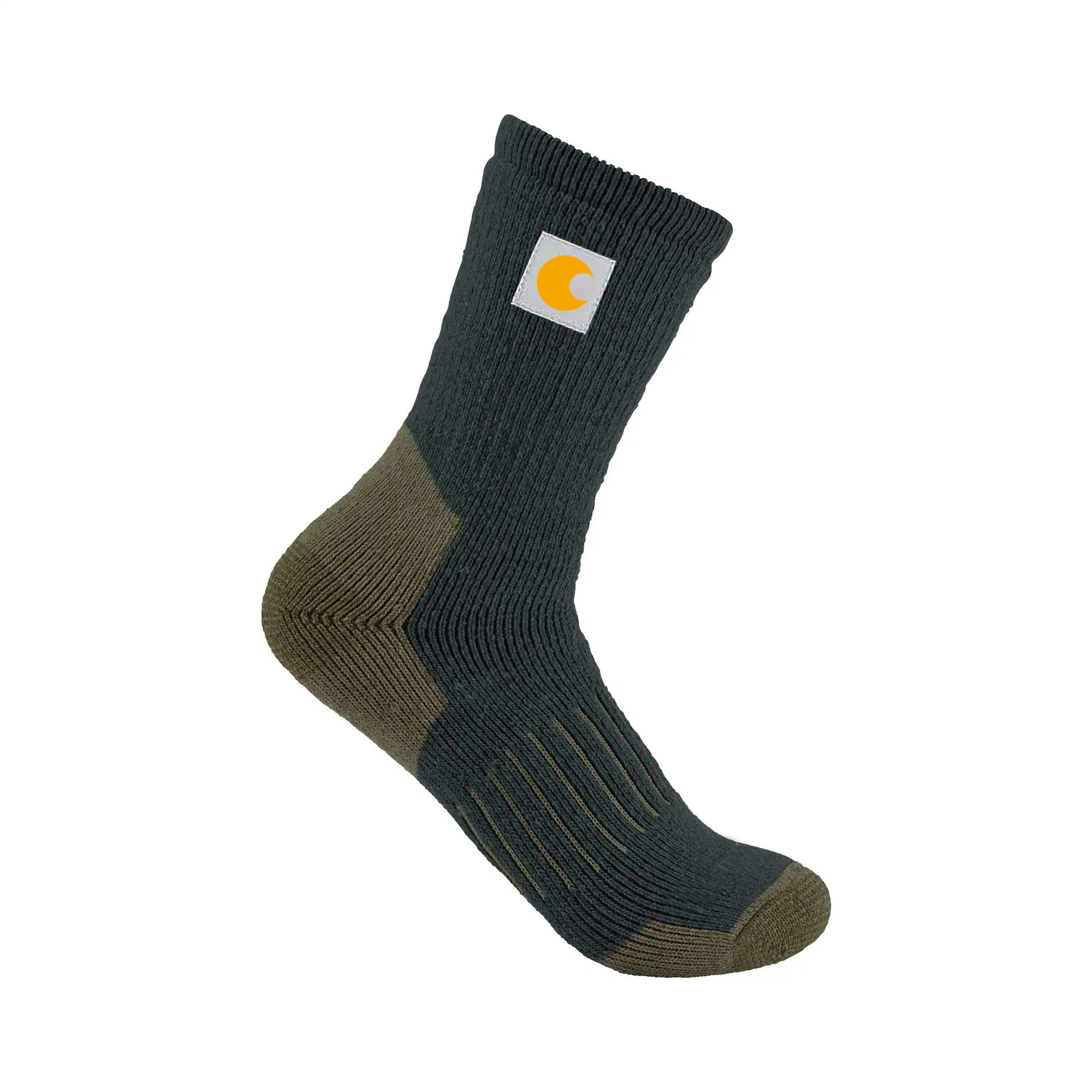 Heavyweight Synthetic-Wool Blend Crew Sock