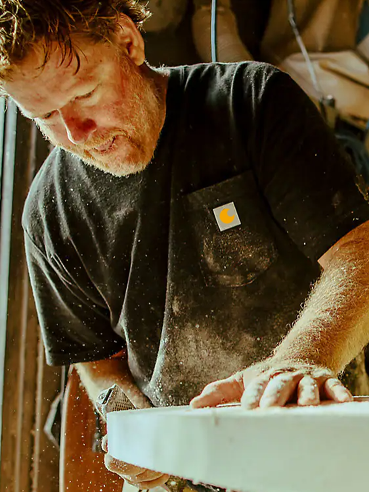 Loose Fit Heavyweight Short-Sleeve Pocket T-Shirt