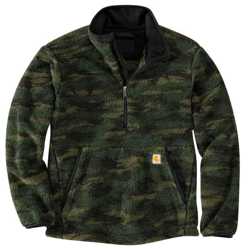 Loose Fit Fleece Pullover - 2 Warmer Rating