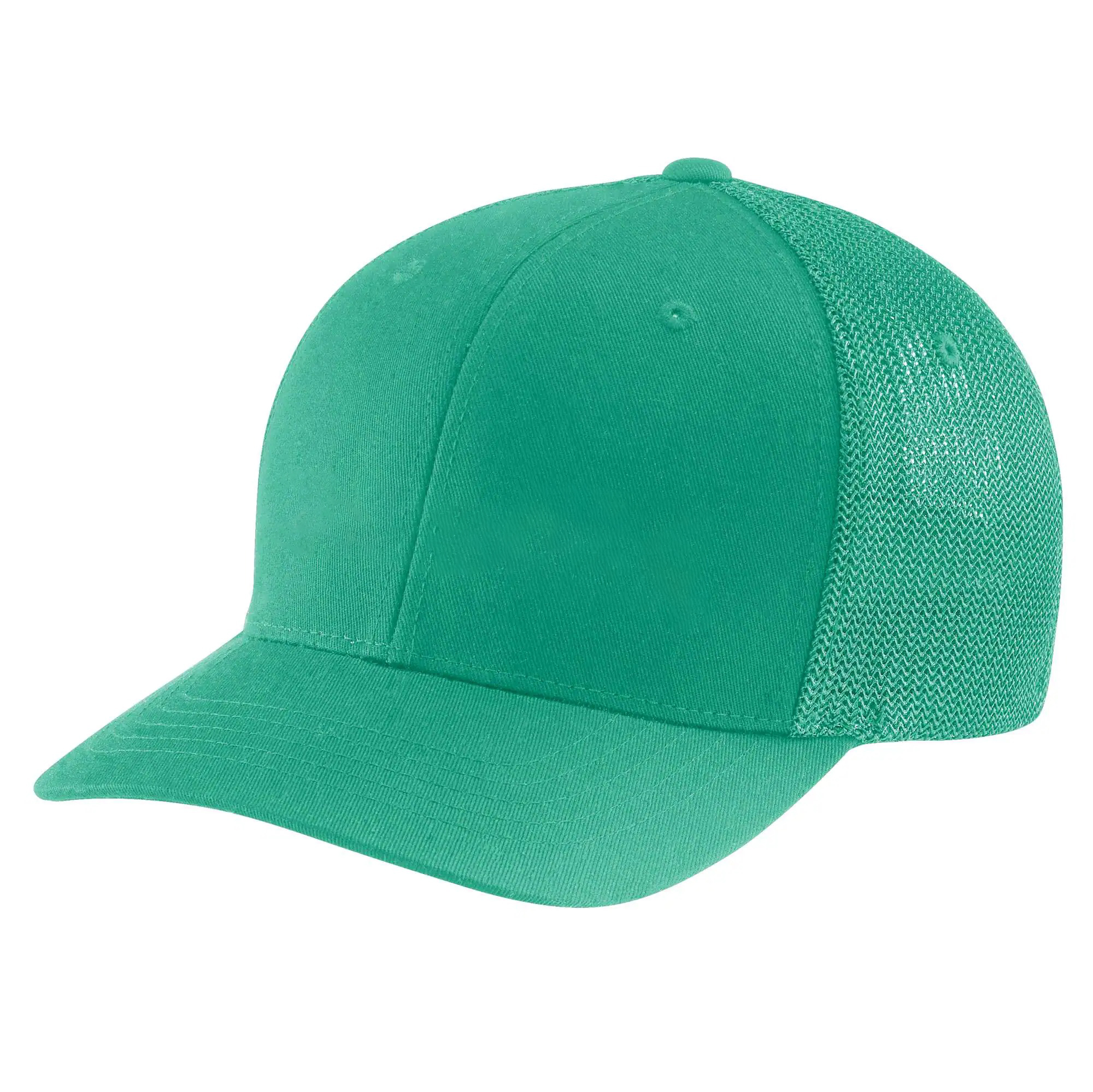 Rugged Flex Fitted Canvas Mesh-Back Logo Graphic Cap