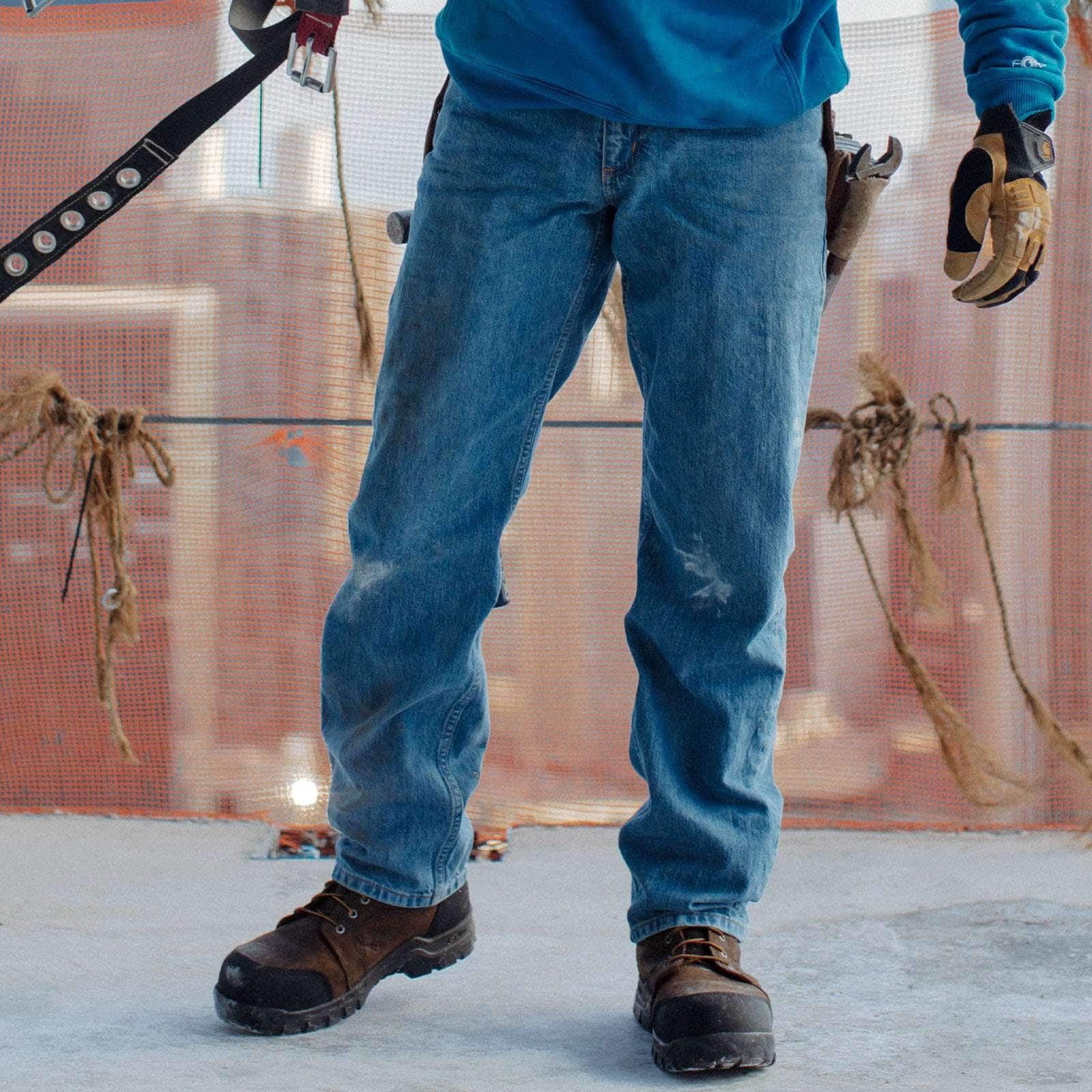 Men's Jean - Relaxed Fit - 100% Cotton Denim