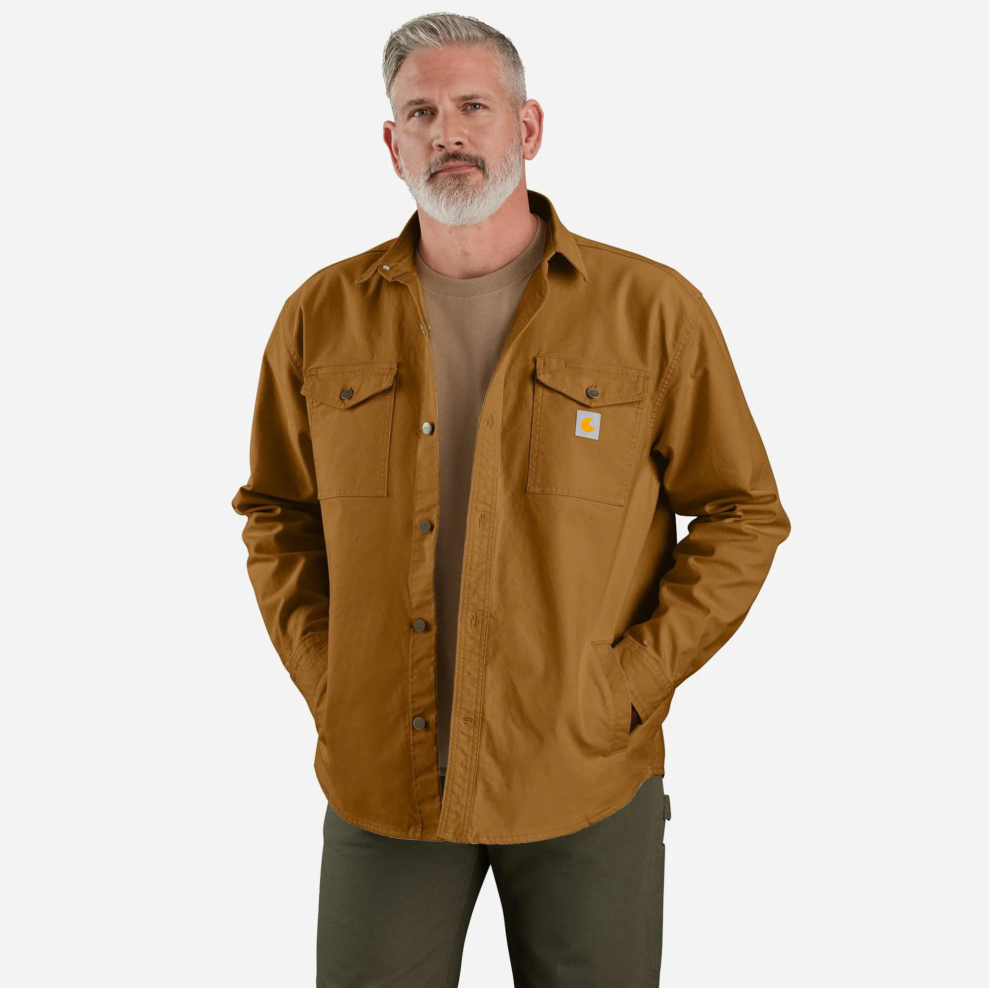 Montana Rugged Flex Loose Fit Heavyweight Duck Shirt Jac
