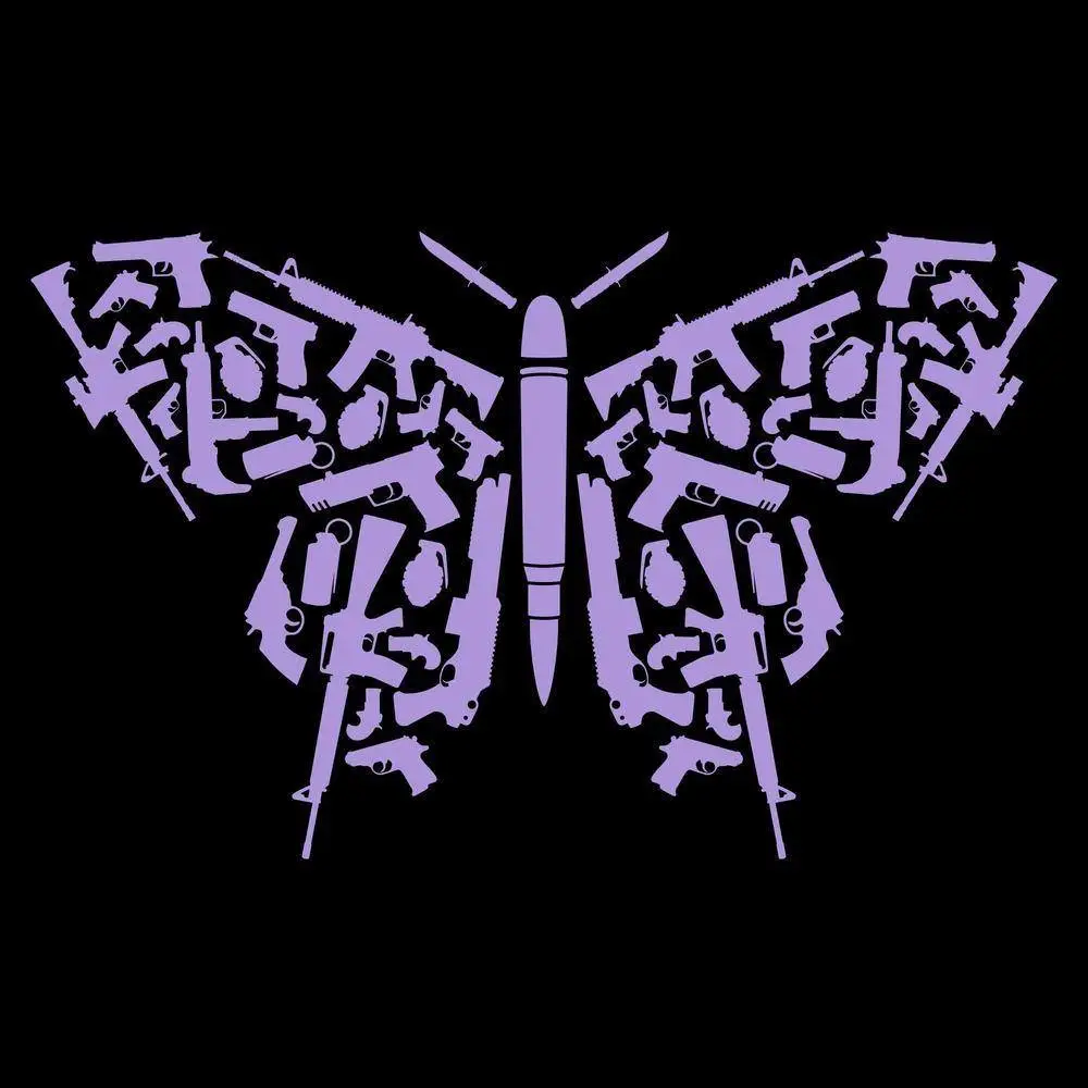 Women's 2A Butterfly Hoodie - Black