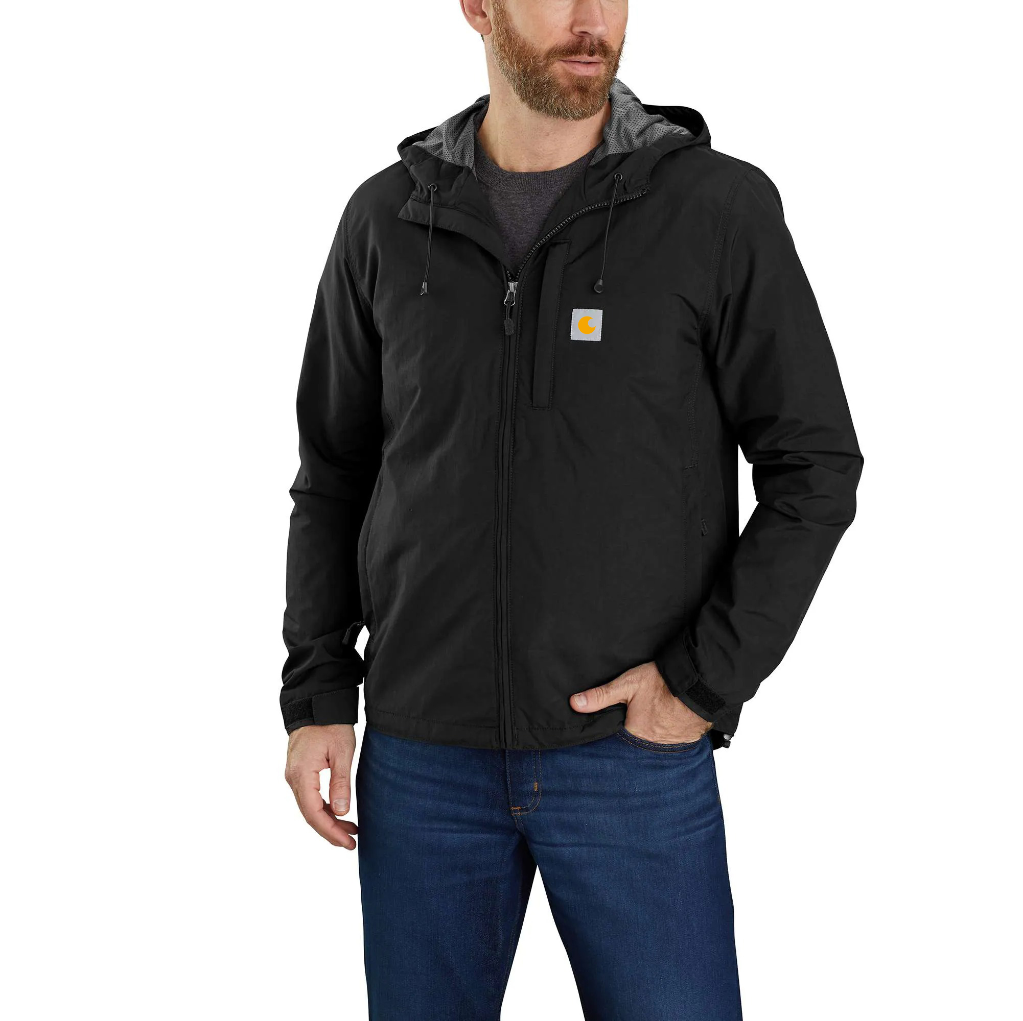Rain Defender Relaxed Fit Lightweight Jacket - 1 Warm Rating
