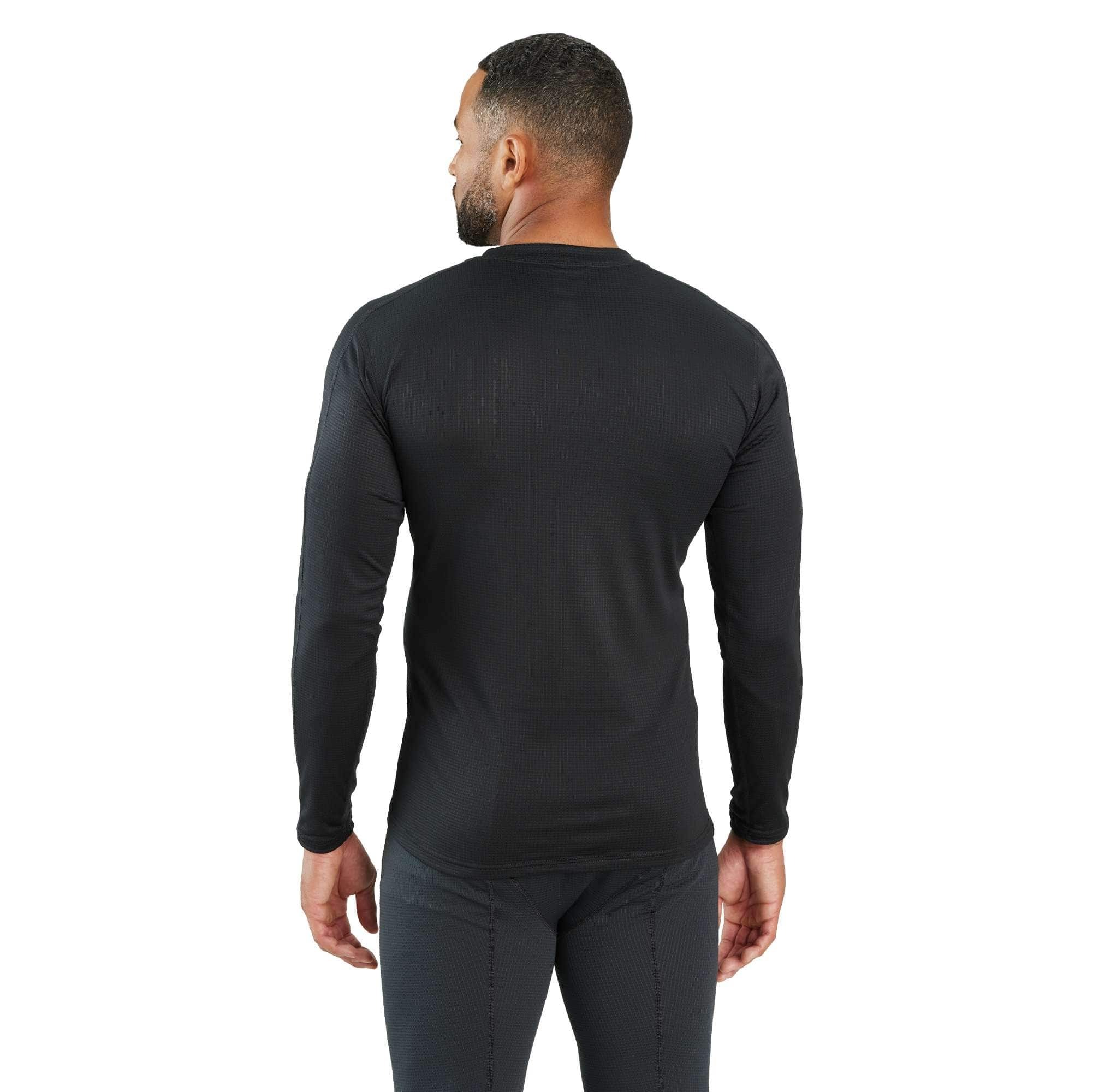 Men's Base Layer Thermal Shirt - Force - Lightweight - Stretch Grid