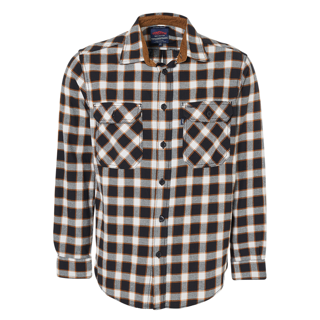 Long Sleeve Cotton Twill Shirt