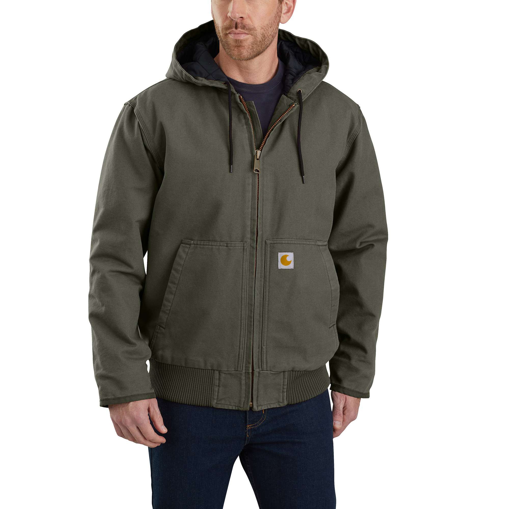 Men's Insulated Active Jac - Loose Fit - Washed Duck - 3 Warmest Rating