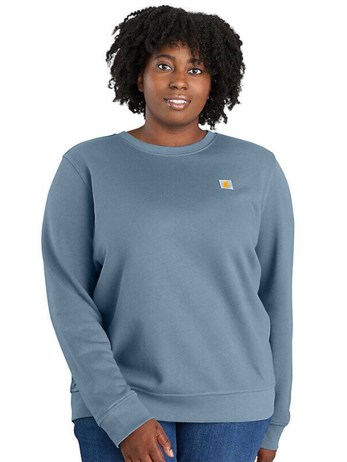 Women's TENCEL Fiber Series Relaxed Fit French Terry Crewneck Sweatshirt