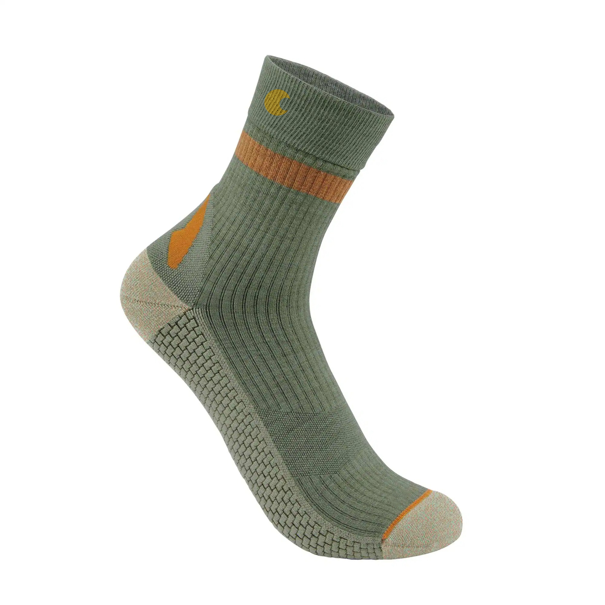 Force Grid Lightweight Merino Wool Blend Short Crew Sock