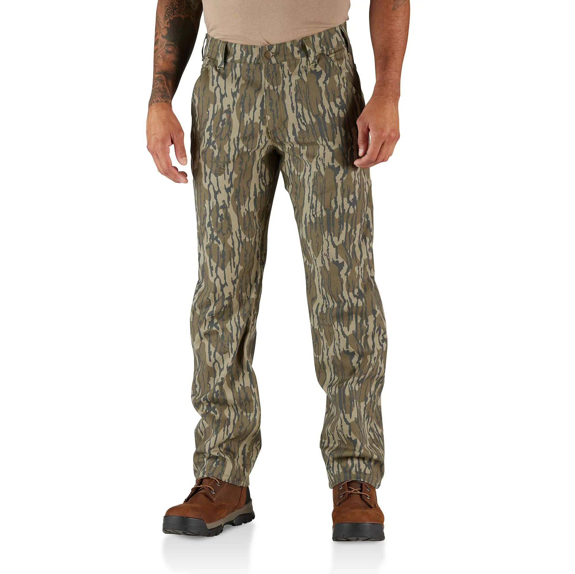 Rugged Flex Duck Relaxed Fit Camo Utility Work Pant