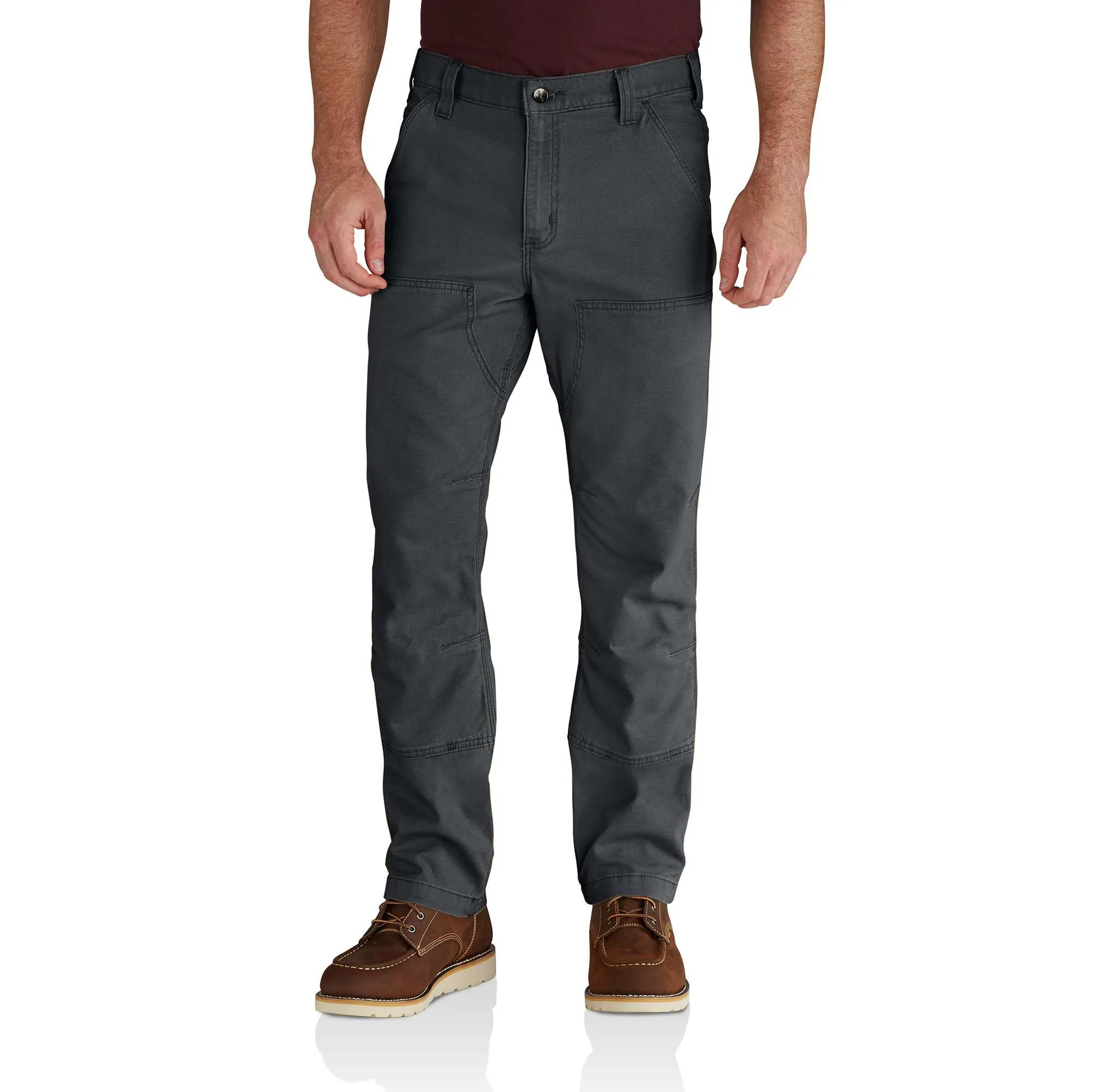 Men's Utility Double-Knee Pant - Relaxed Fit - Rugged Flex - Canvas