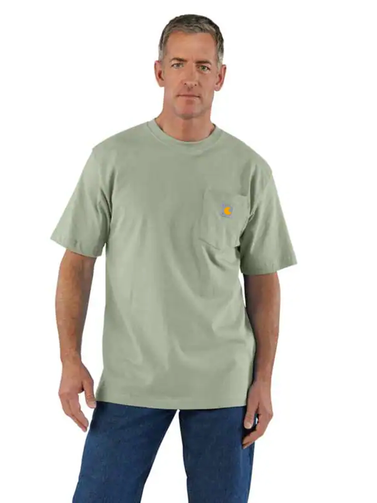 Loose Fit Heavyweight Short-Sleeve Pocket T-Shirt