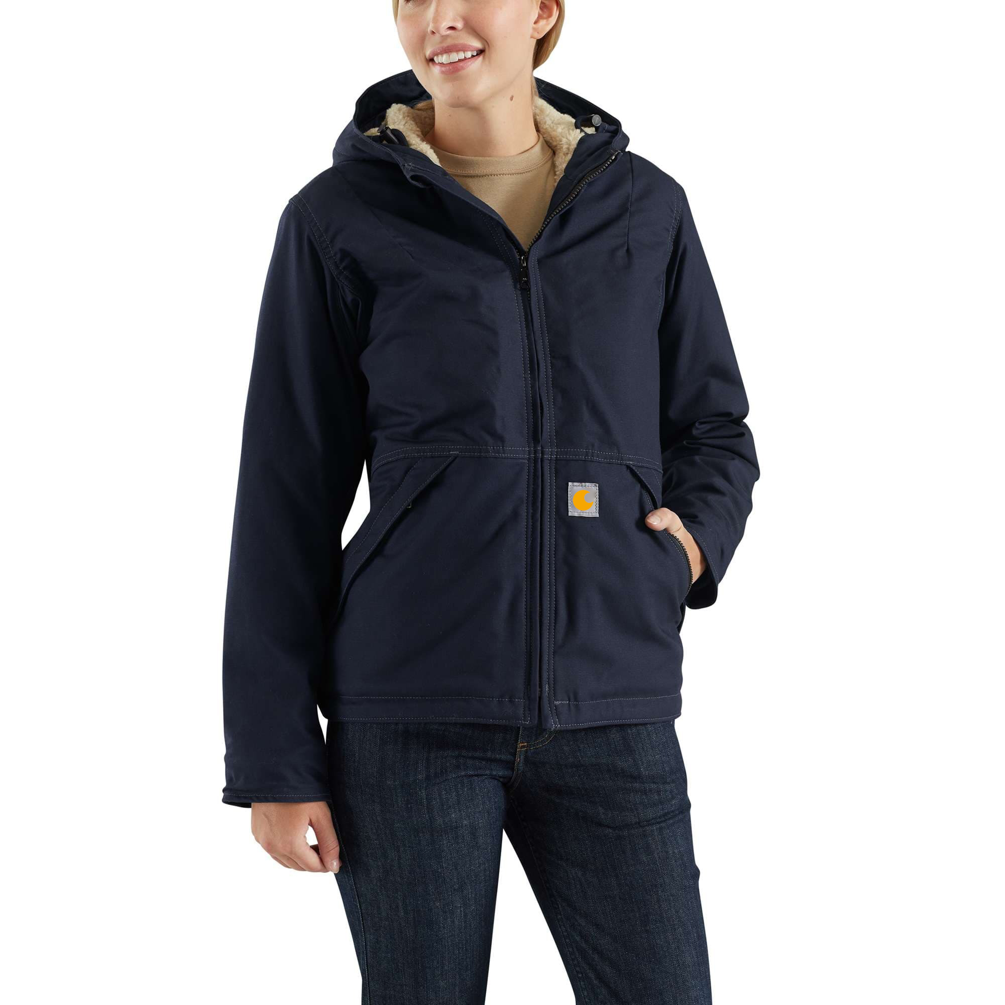 Women's Flame-Resistant Full Swing? Quick Duck? Jacket/Sherpa-Lined - 3 Warmest Rating