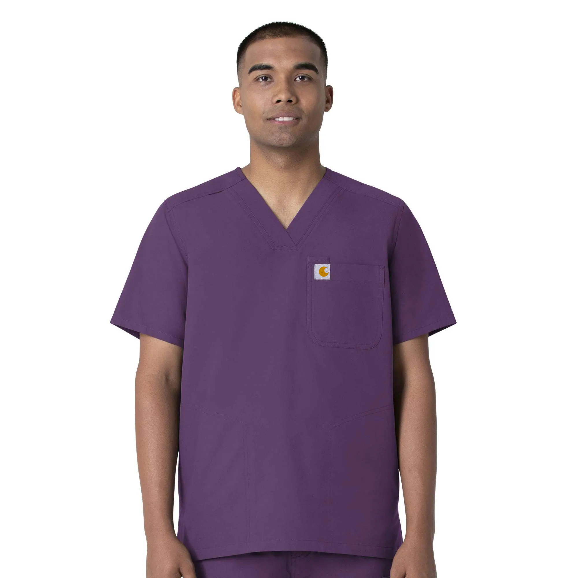 Force Essentials V-Neck Shirttail Scrub Top