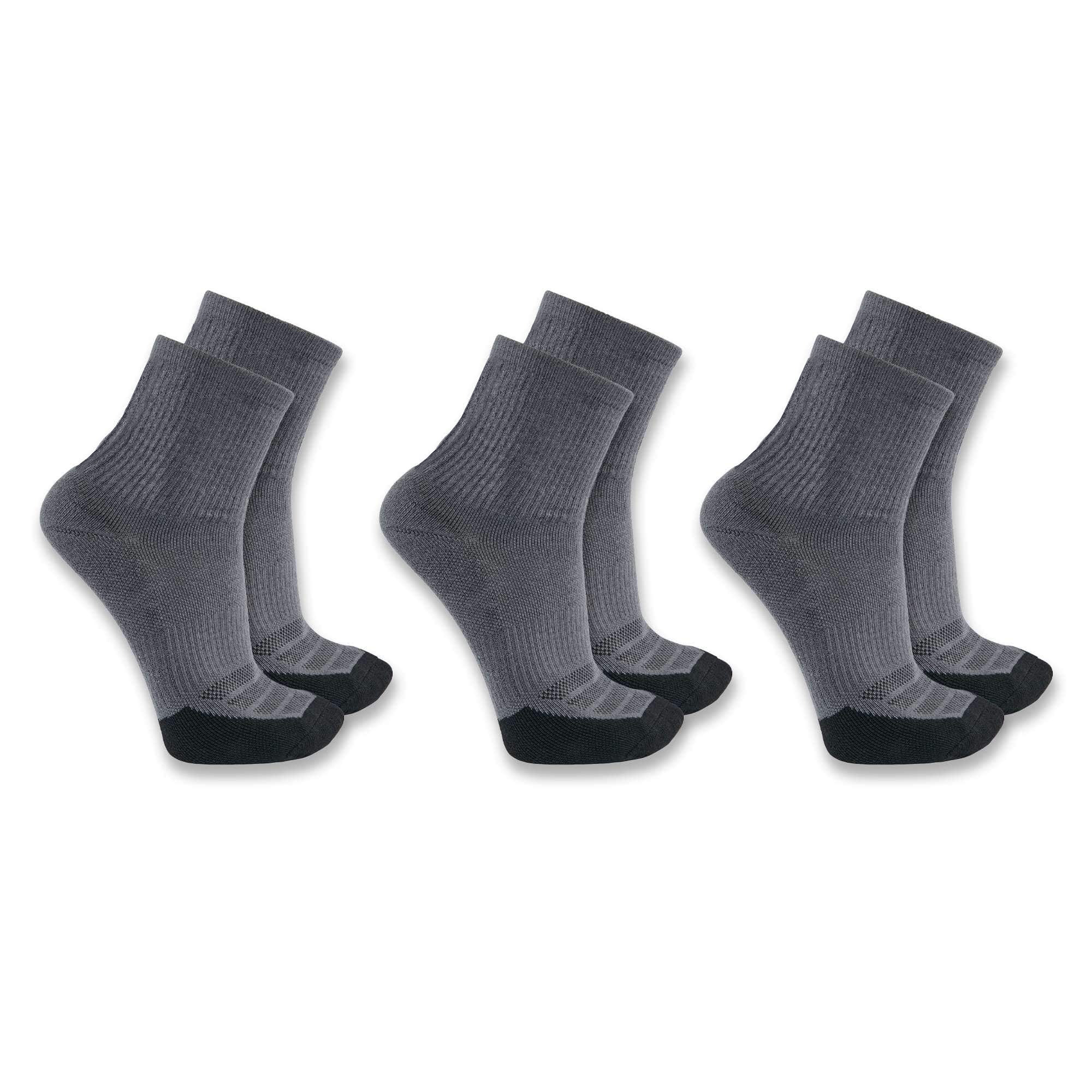 Force Midweight Logo Short Crew Sock 3-Pack