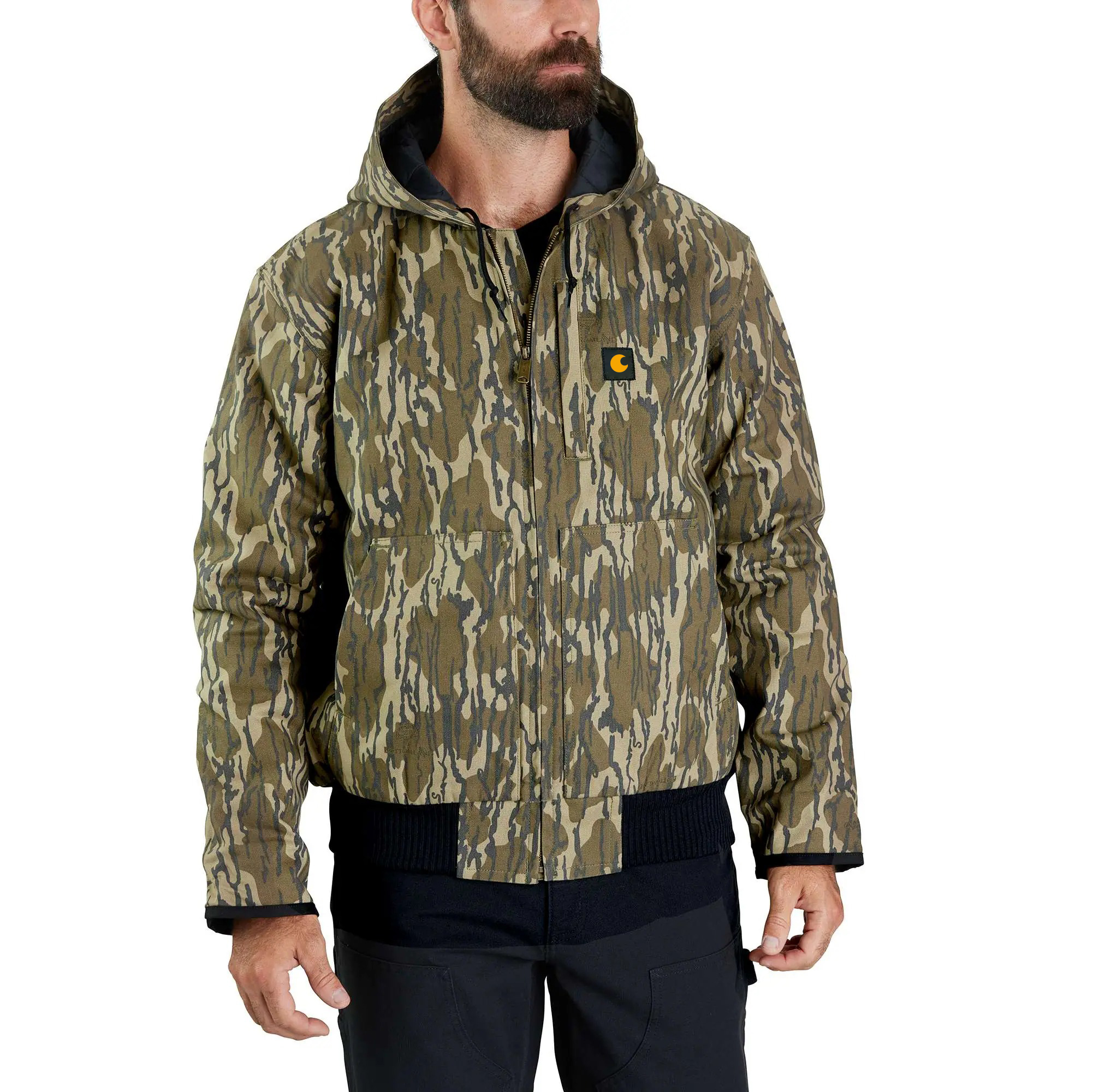 Rugged Flex Duck Loose Fit Insulated Camo Active Jac - 2 Warmer Rating