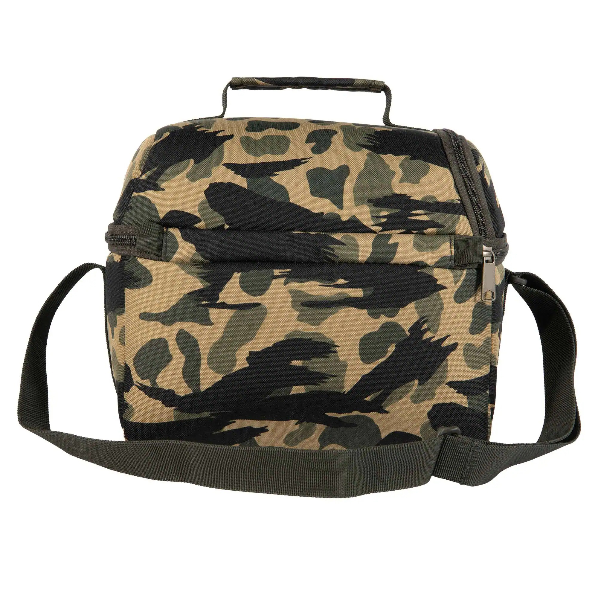 Insulated 12 Can Two Compartment Lunch Cooler