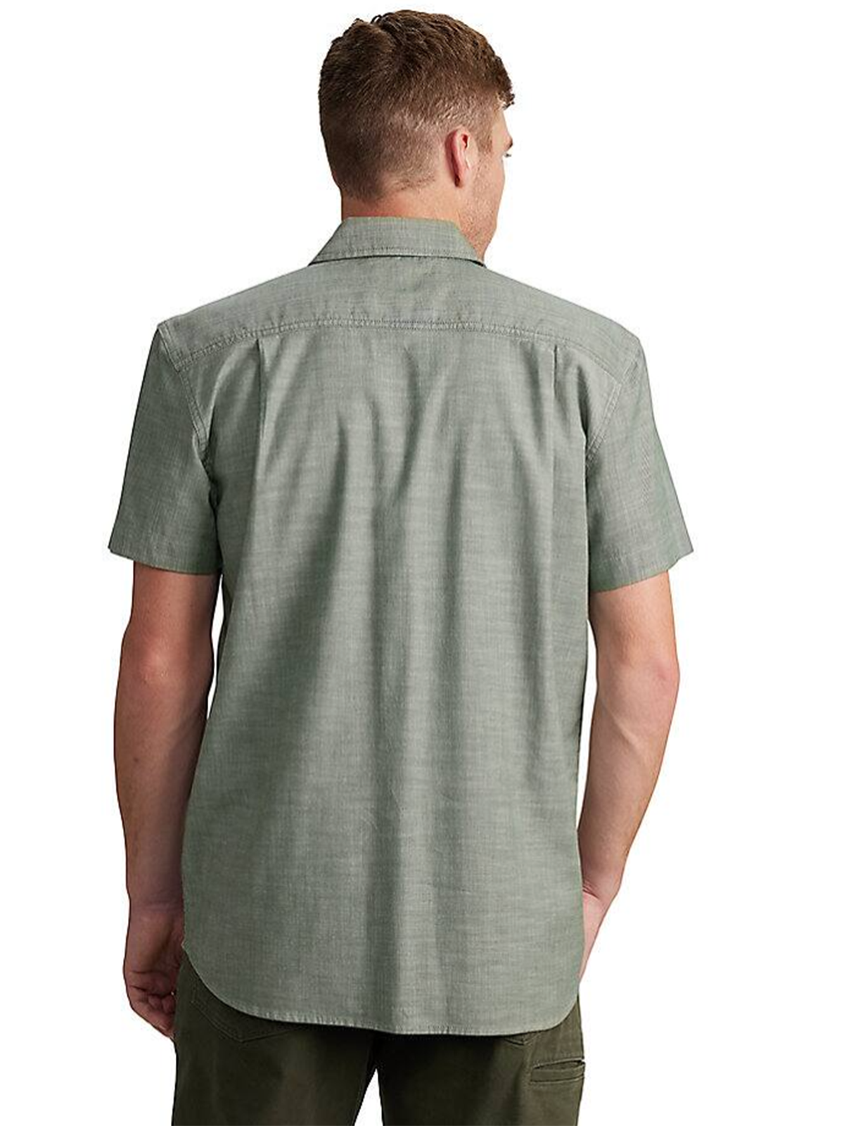 Rugged Flex Relaxed Fit Lightweight Short-Sleeve Plaid Shirt