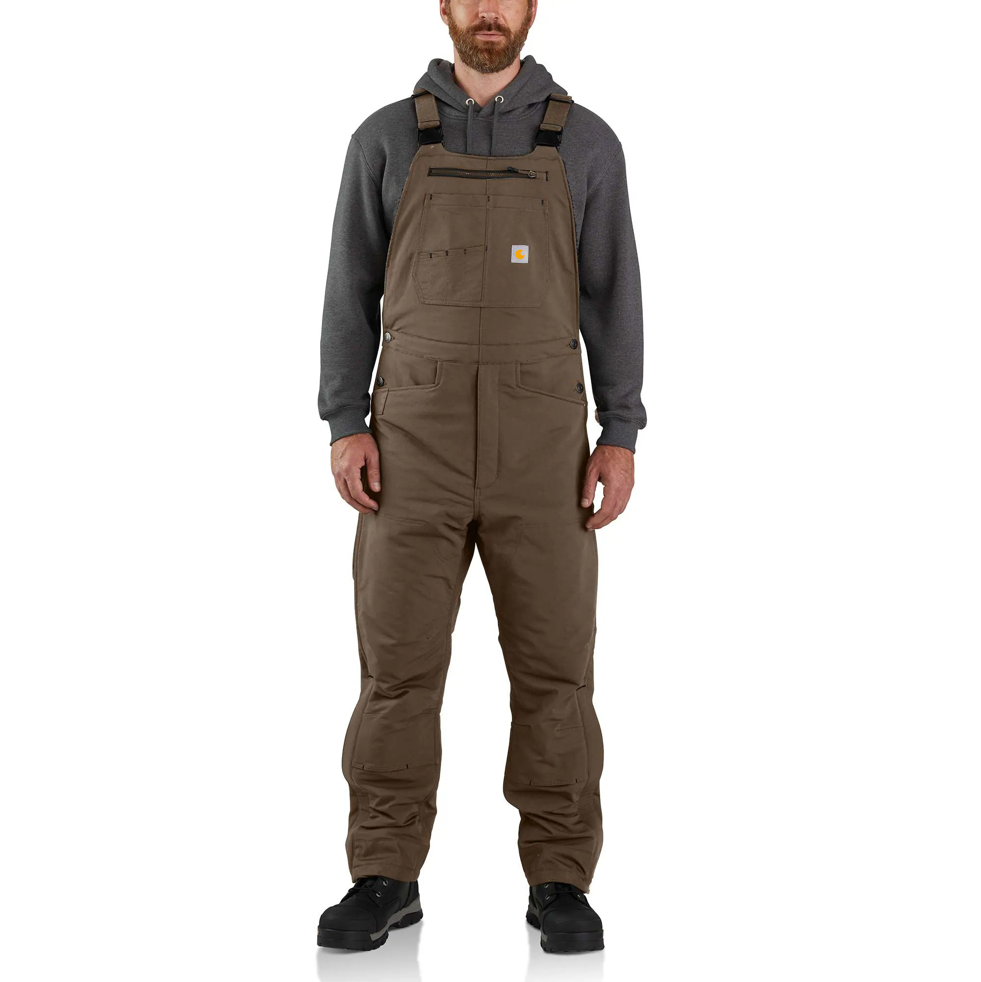Men's Super Dux Insulated Bib Overall - Relaxed Fit - 4 Extreme Warmth Rating