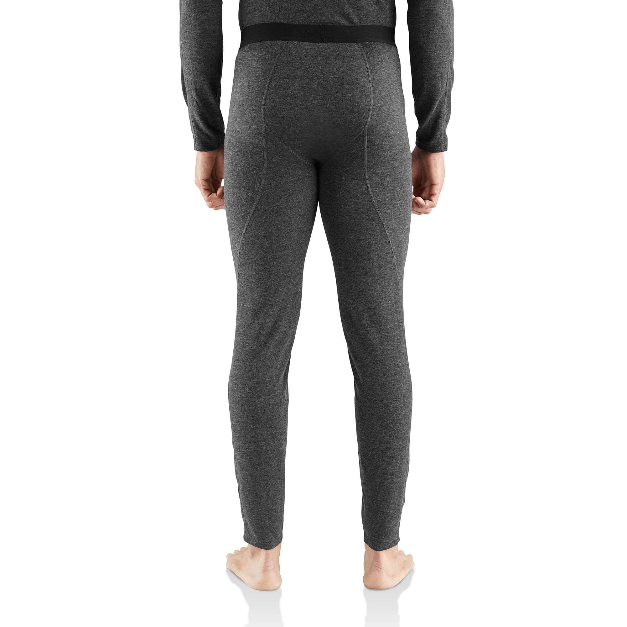 Men's Base Layer Thermal Pants - Force - Midweight - Poly-Wool