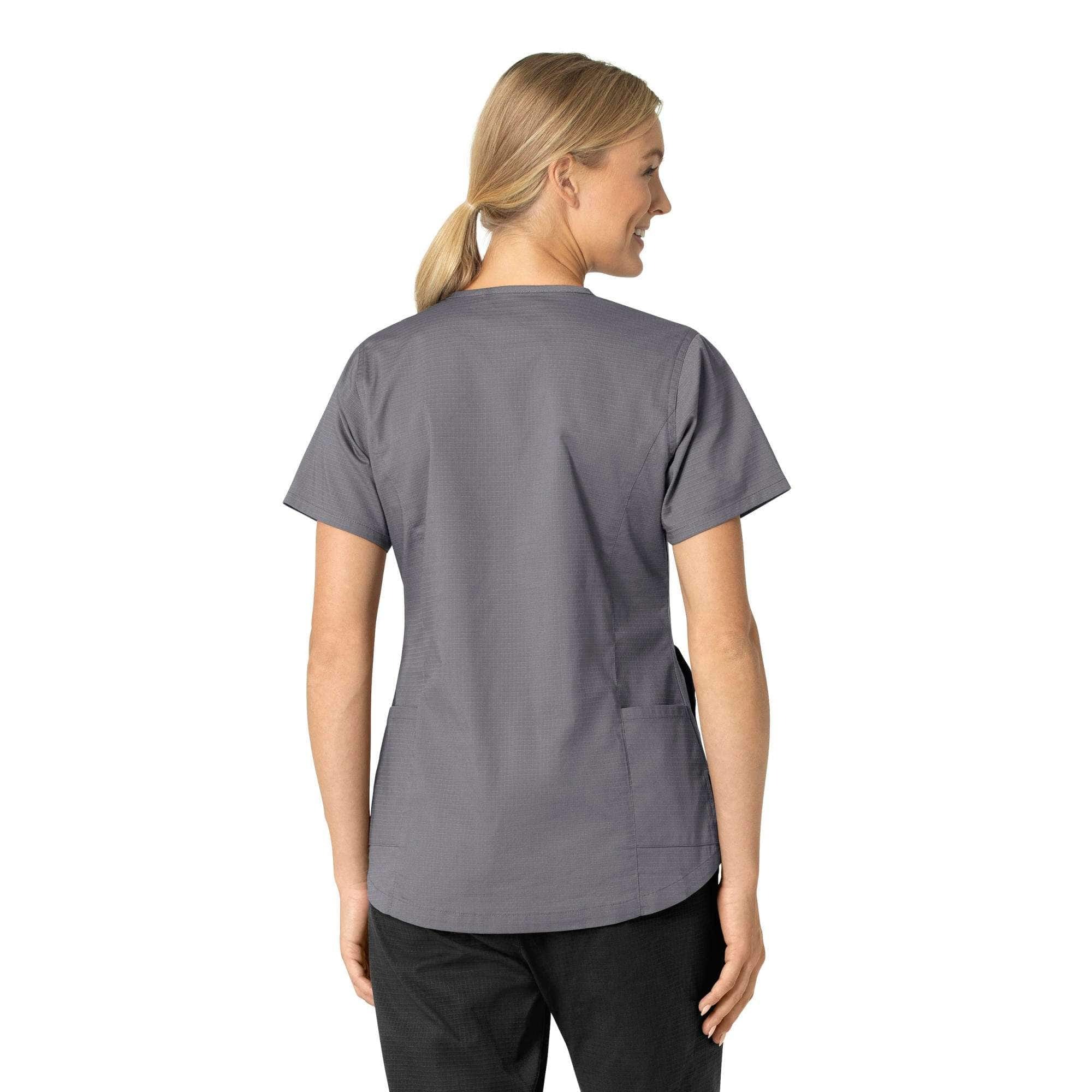 Women's Rugged Flex Ripstop V-Neck Scrub Top