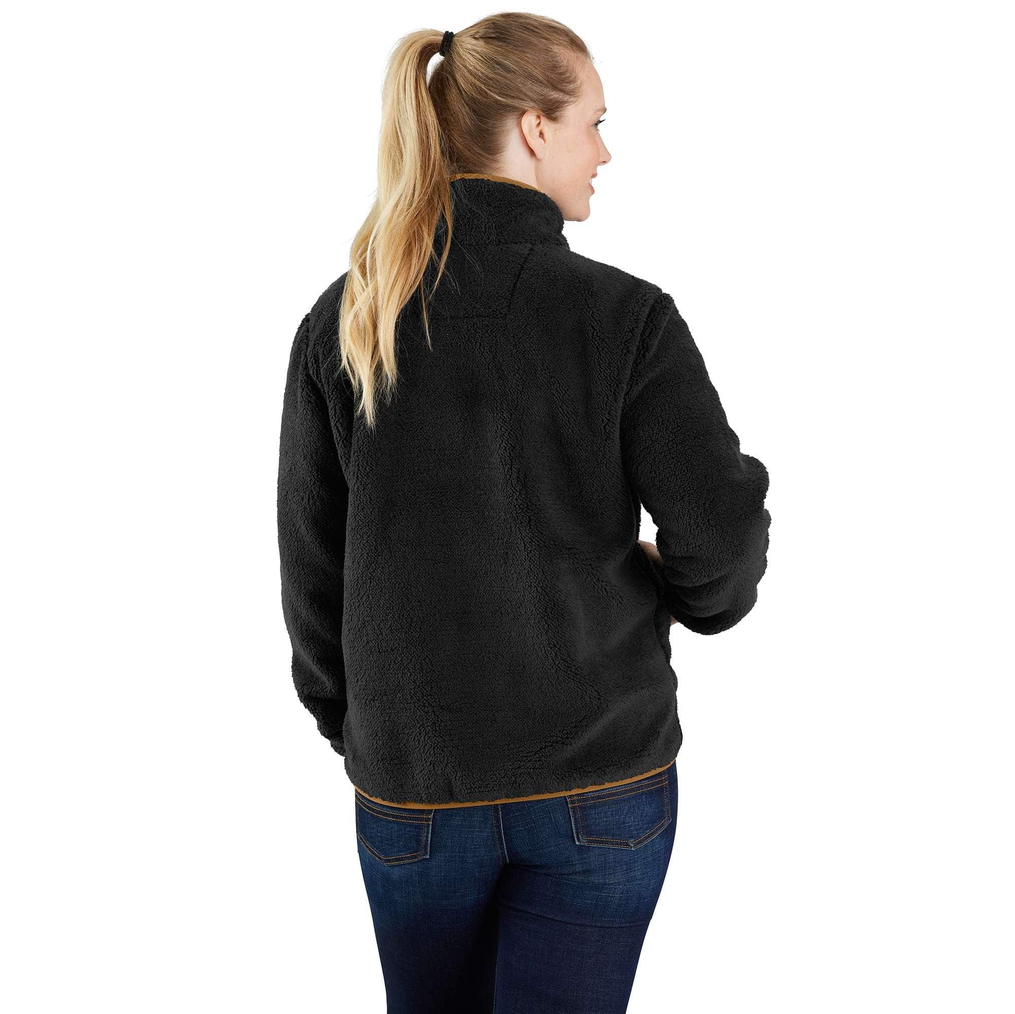 Women's Loose Fit Fleece Pullover - 3 Warmest Rating