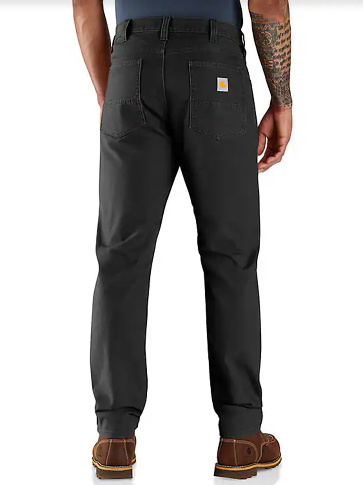 Men's Slim Fit Duck Down 5 Pocket Tapered Work Pants
