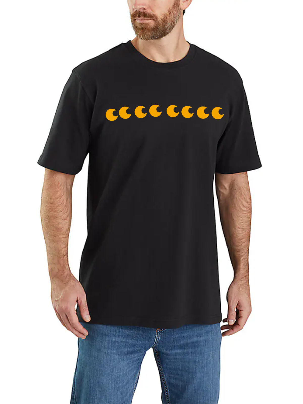 Loose Fit Heavyweight Short-Sleeve Logo Graphic T-Shirt