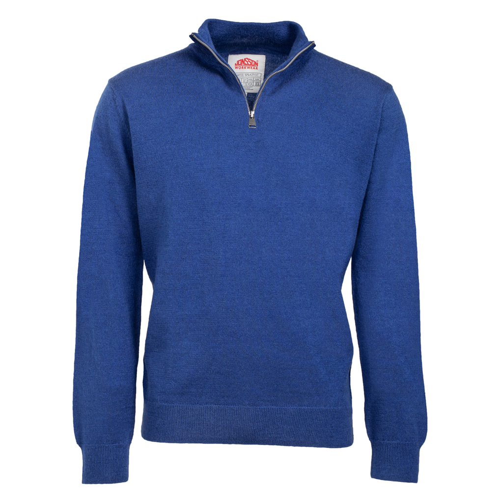 Fine Gauge ¼ Zip Jersey