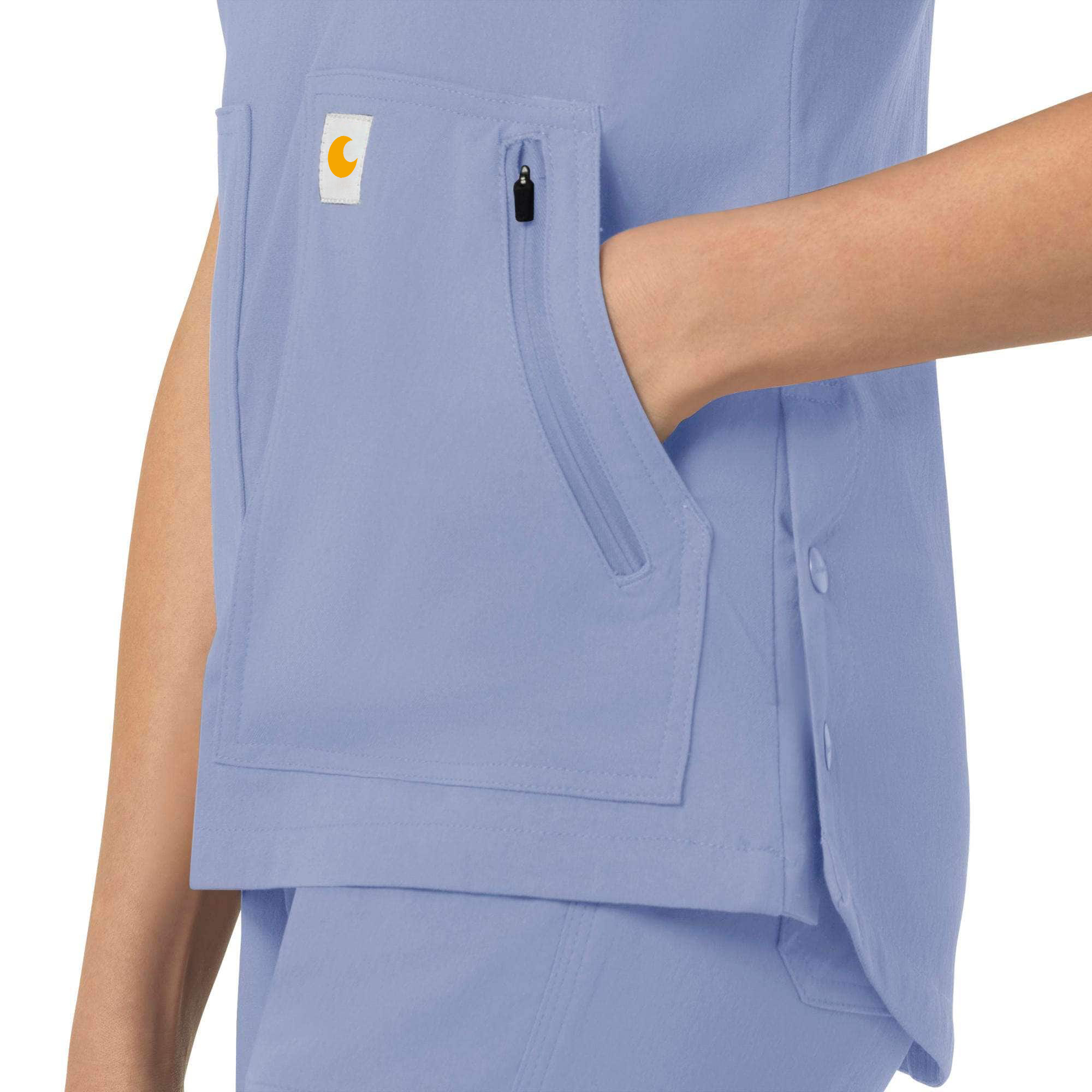 Women's Rugged Flex Peak 4-Pocket V-Neck Scrub Top