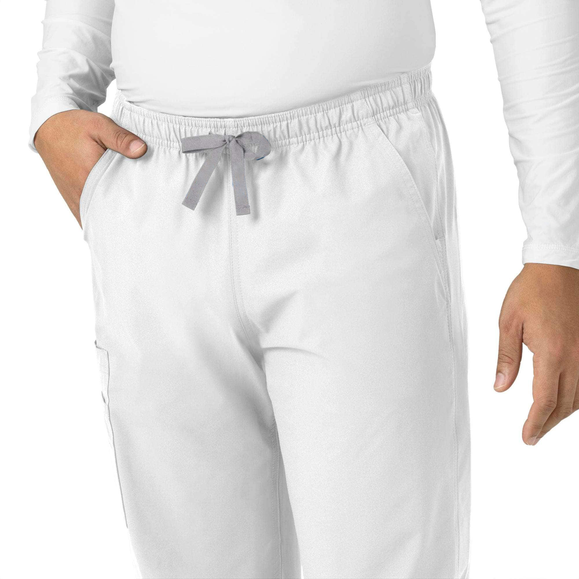 Unisex Force Essentials Elastic Waist Cargo Scrub Pant