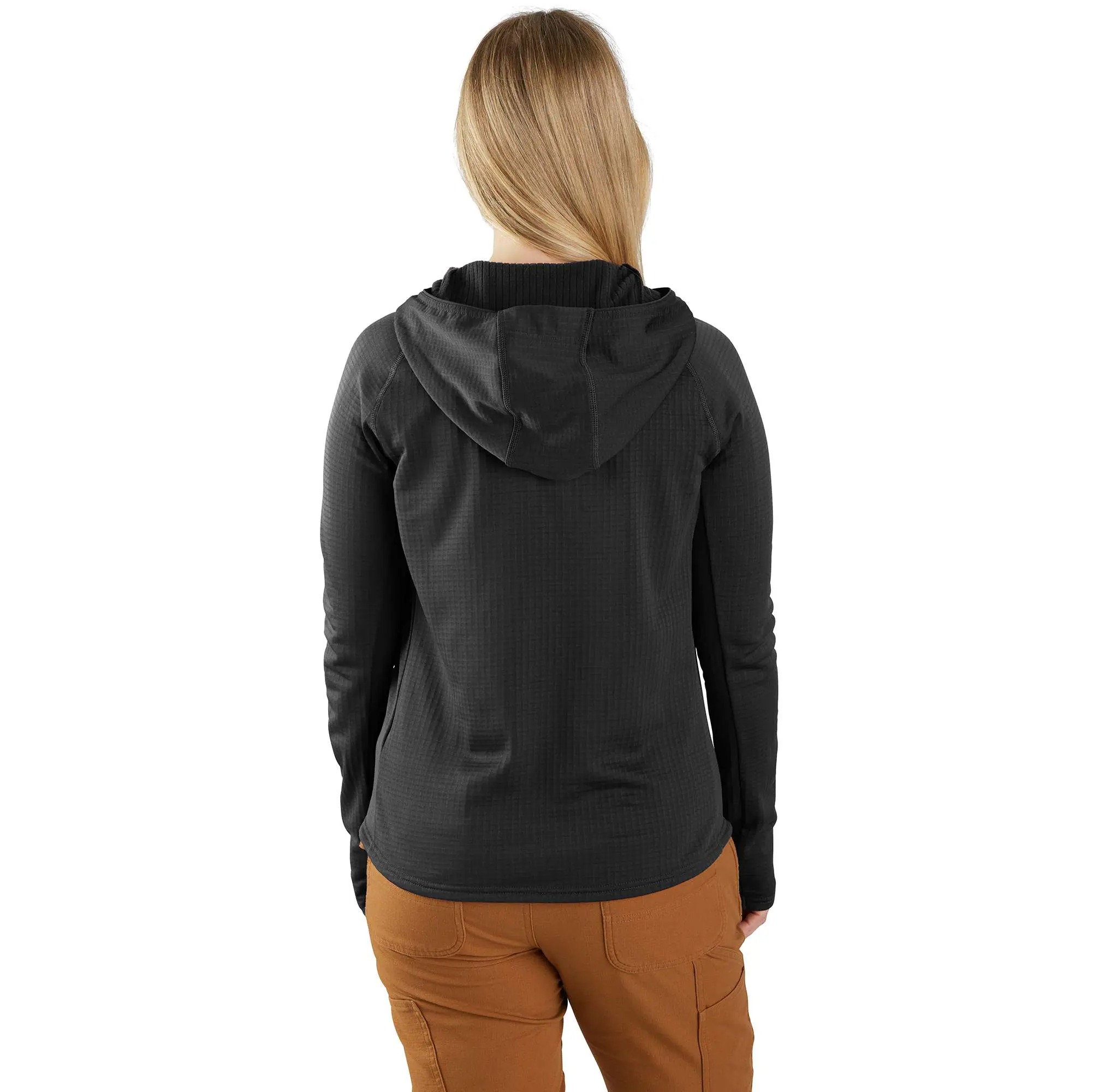 Women's Force Relaxed Fit Half-Zip Hooded Pullover